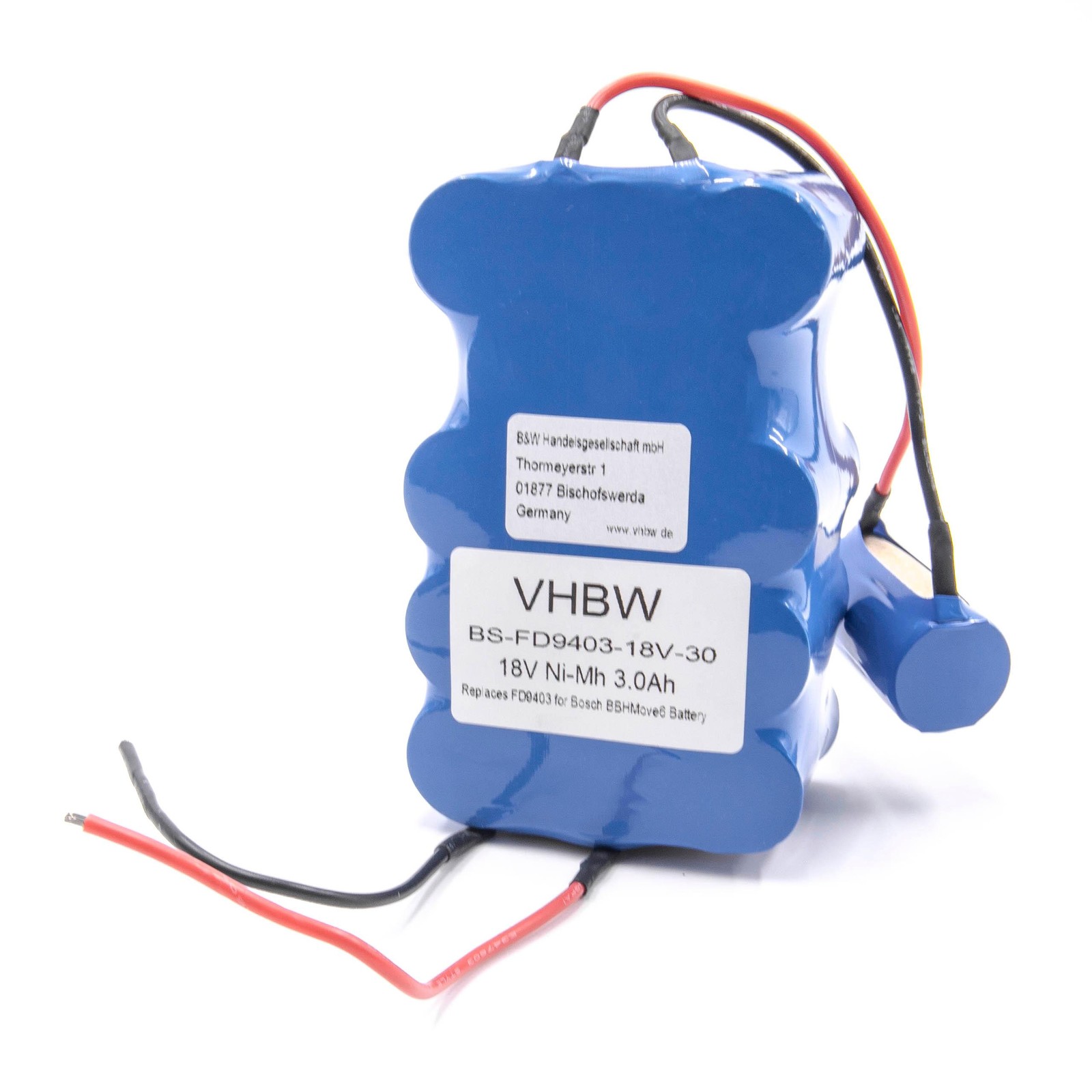Battery for Bosch BBHM1CMGB/01 BBHMOVE4/02 BBHMOVE4/01 BBHMove4 3000mAh 18V