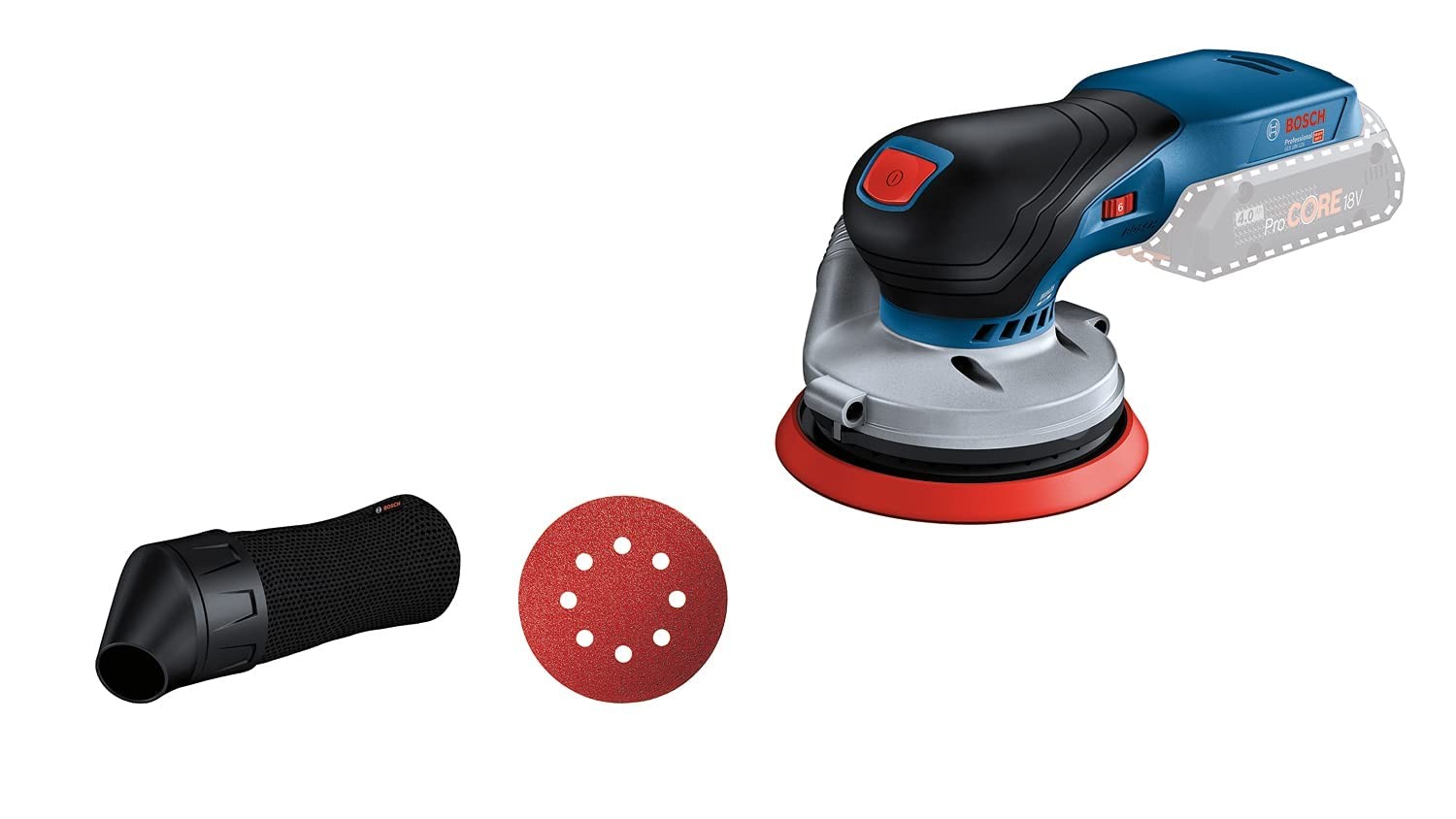 BOSCH Professional GEX 18V-125 Akku-Exzenterschlei NEW
