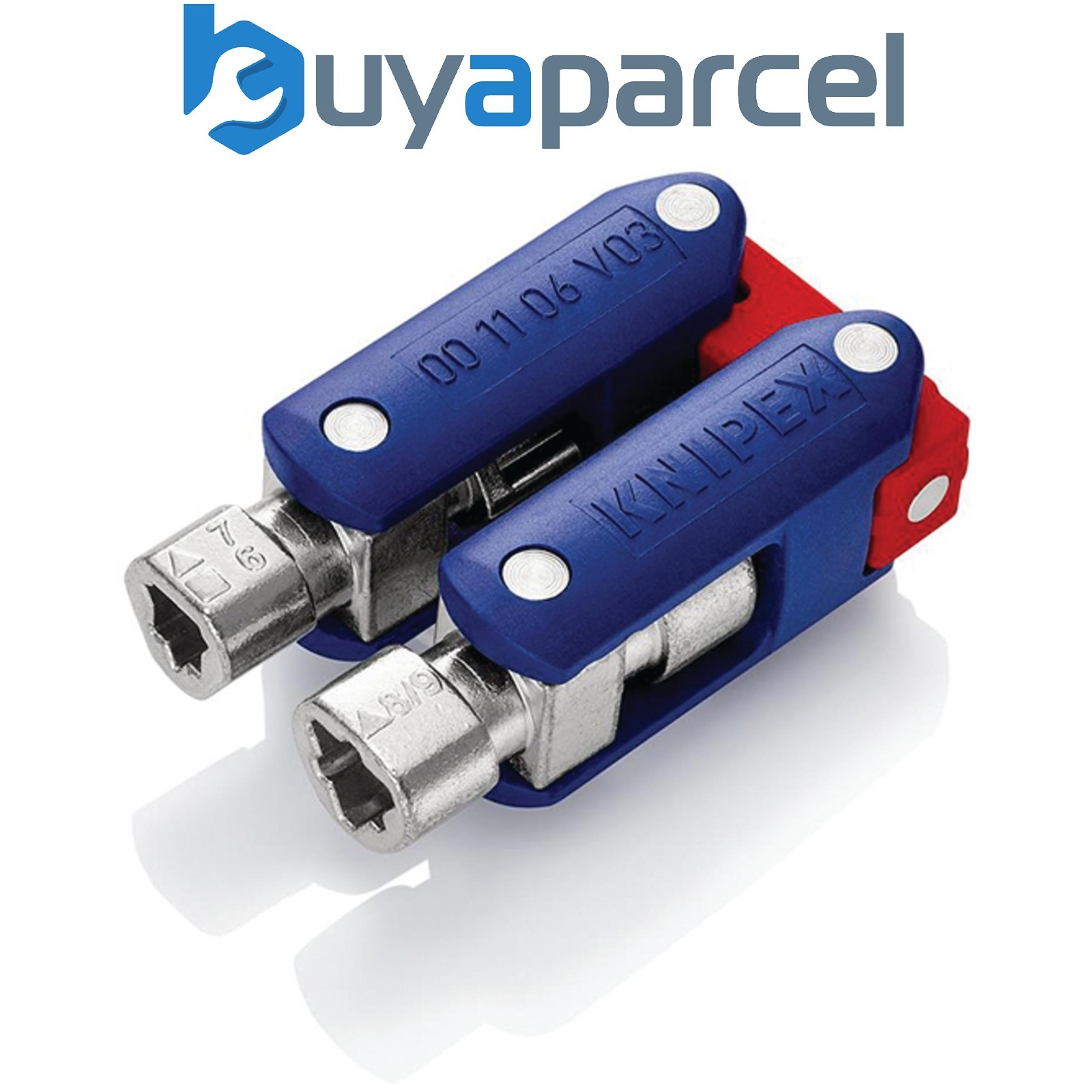 Draper 99408 KNIPEX 00 11 06 V03 Control Cabinet Key "Double-Joint", 62 mm