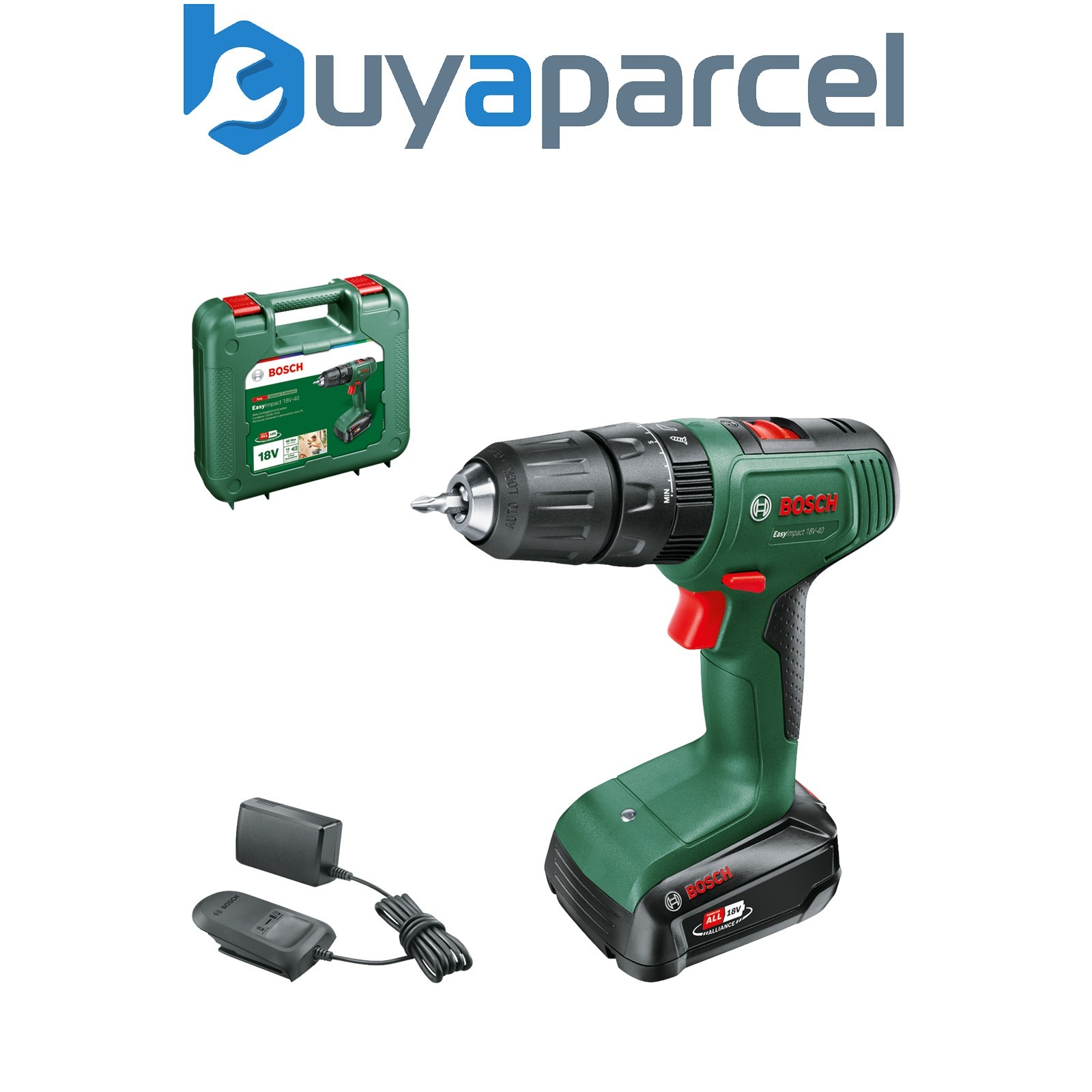 Bosch Cordless Impact Drill EasyImpact 18V-40 Carrying Case 06039D8173