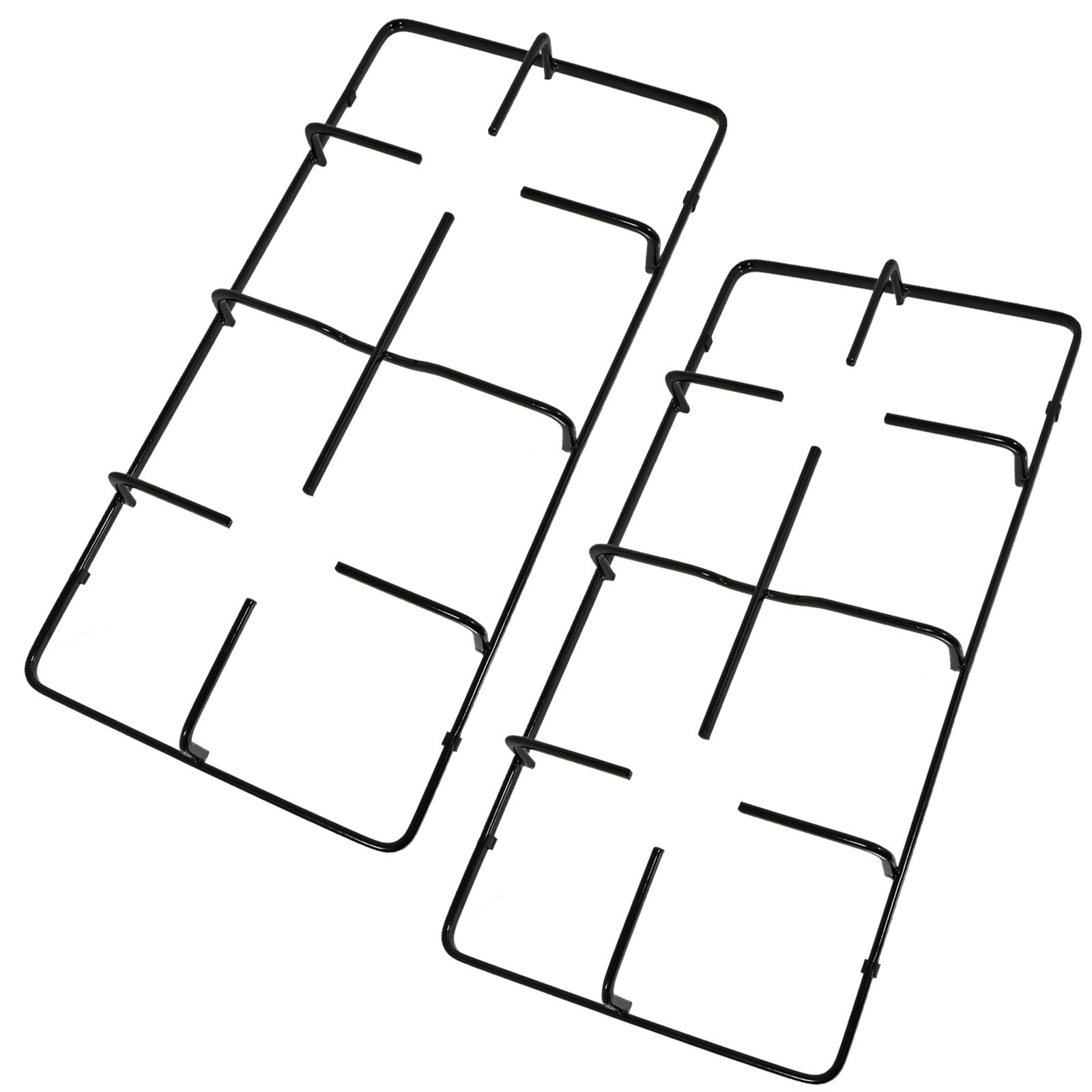 Hob Pan Support Gas Cooker Burner Grate Stand 475mm x 230mm UNIVERSAL x 2