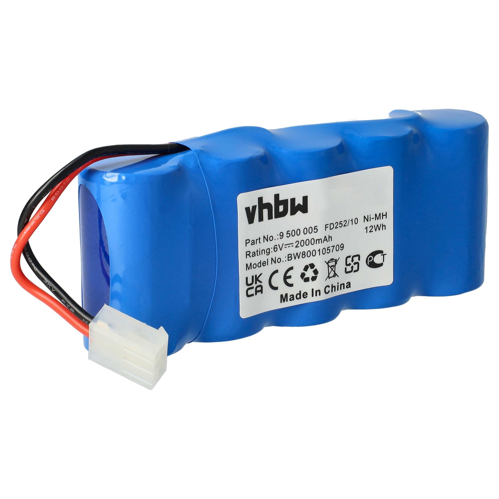 Battery for Bosch 710055 9000163 8781105908 8787335119 9 500 005 FD252/10 2Ah 6V