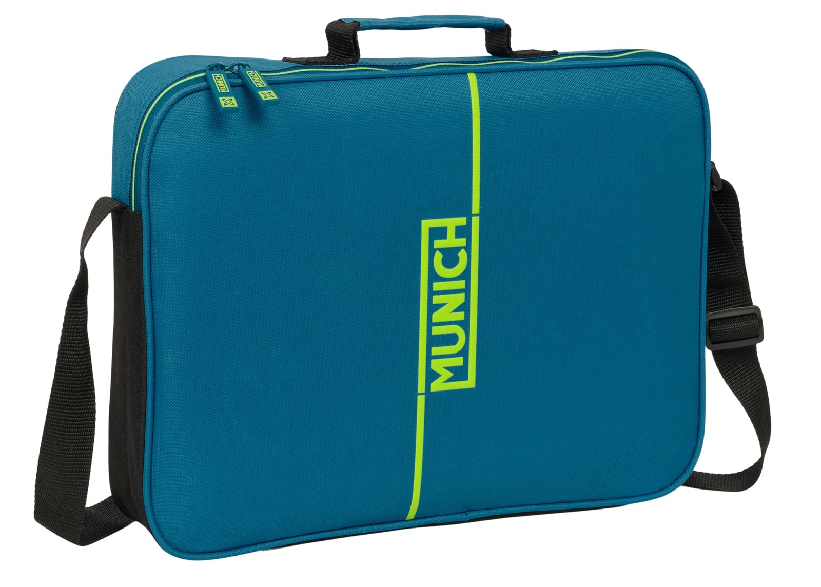 Munich Land - Extra School Wallet, Pencil Case, Shoulder Bag, Comfortable and Ve