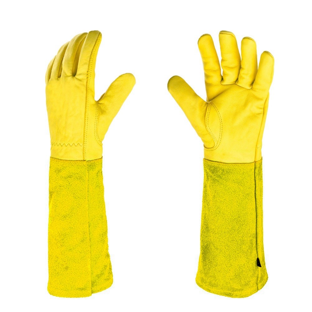3X(Rose Pruning Gloves for Men and Women Long Thorn Proof Gardening Gloves4975