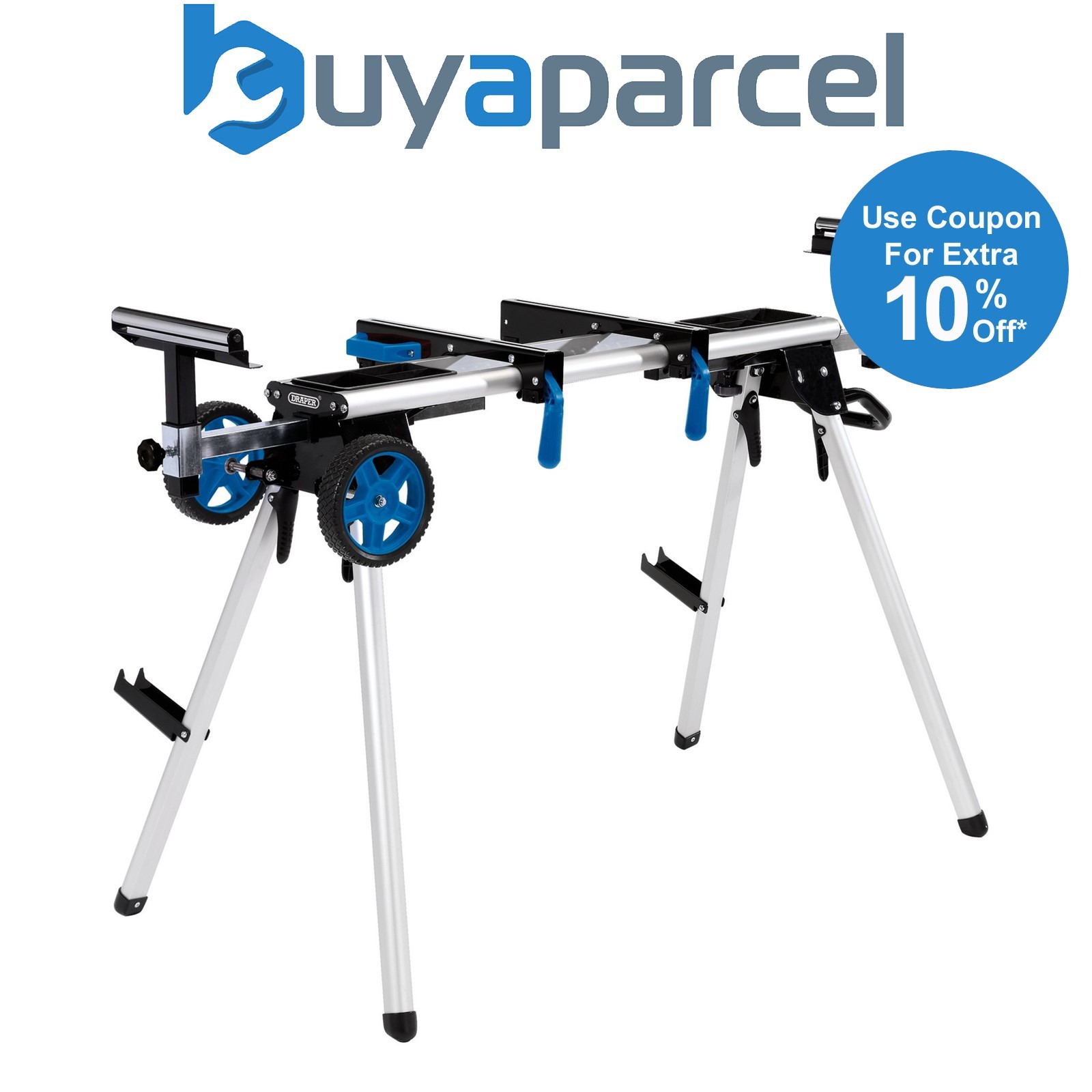 Draper 90249 Universal Mobile Extending Mitre Saw Stand