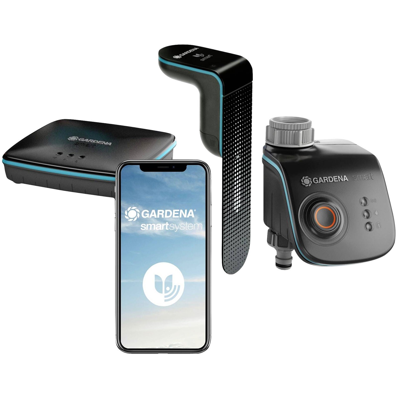 GARDENA Smart Sensor Control Set Auto Garden Irrigation System