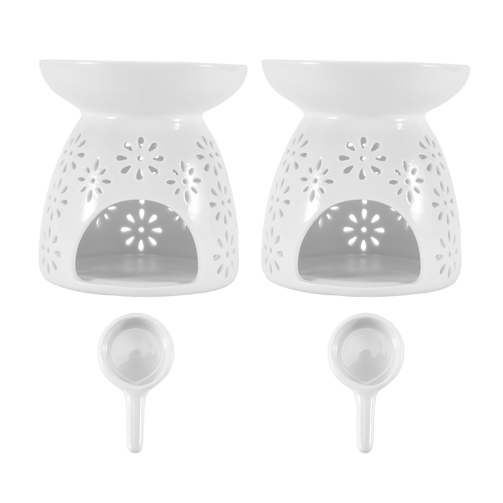 Ceramic Tealight Candle Holder Oil Burner, Essential Oil Incense Diffuser6916