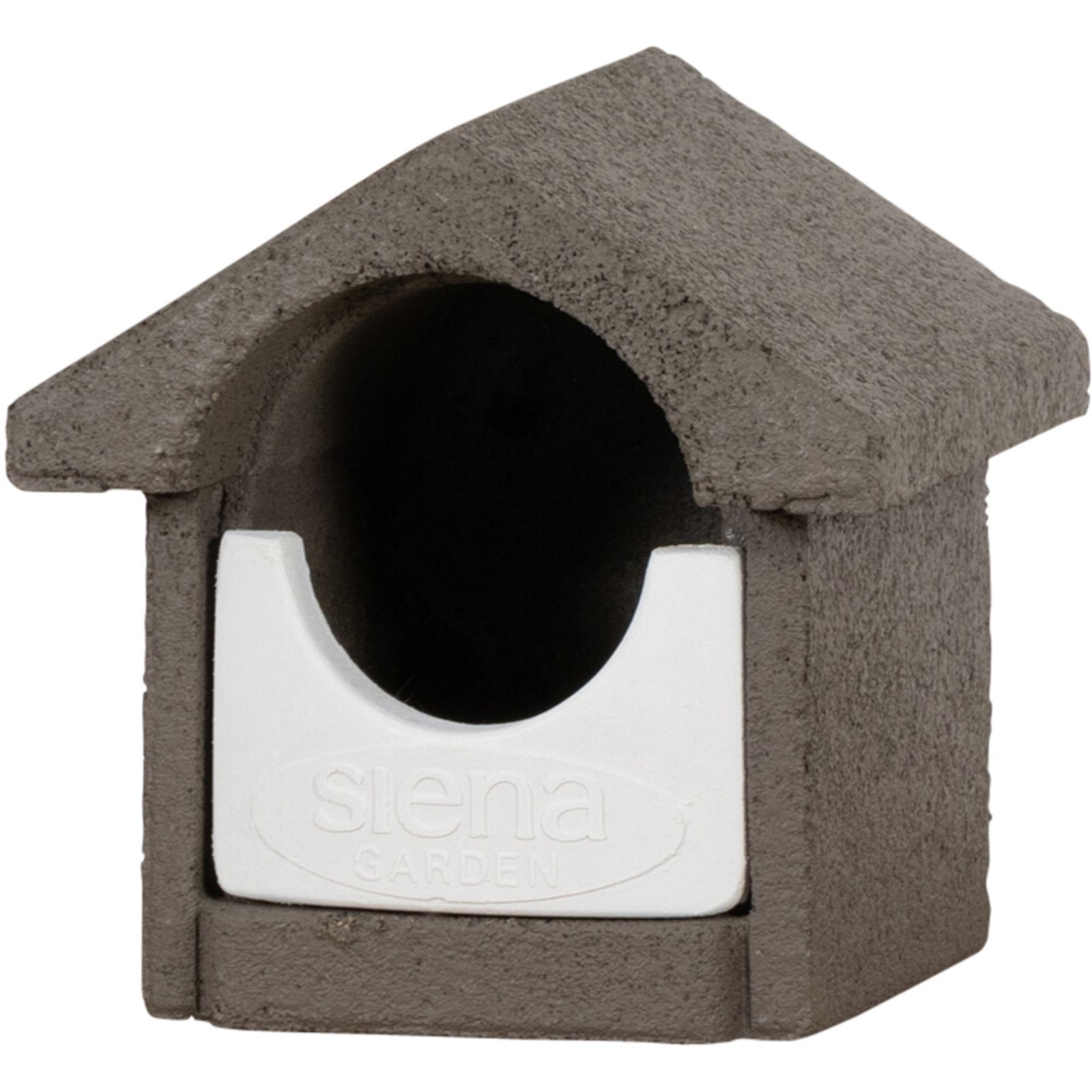 Nesting Box Incubator Bird House Holzbeton Grey 23 x 22 X 20 CM Pine/Spruce