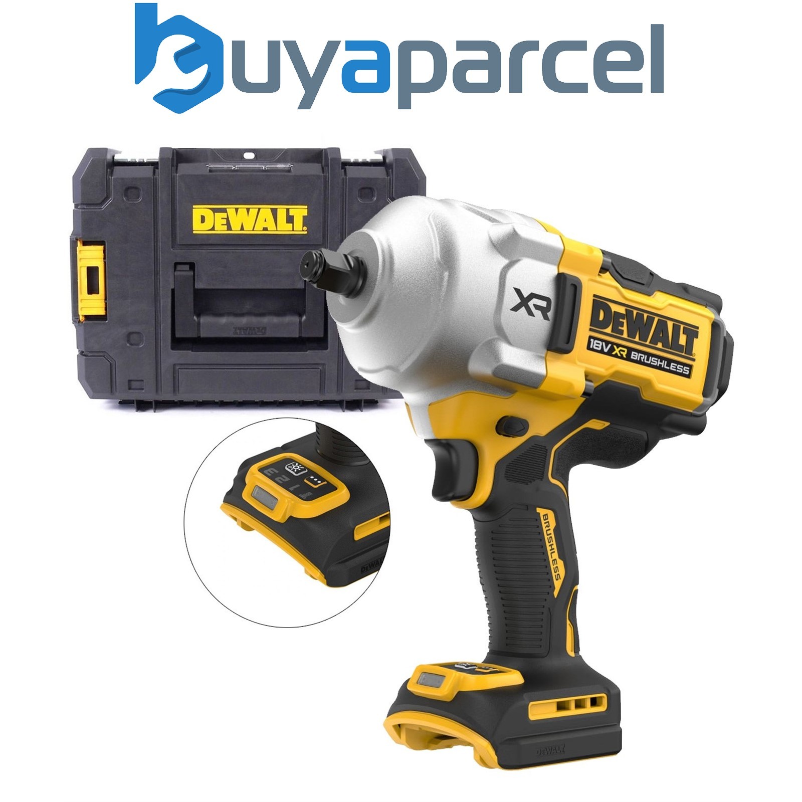 Dewalt 18v DCF961N XR High Torque Precision Impact Wrench 1/2" 1626Nm Bare Tstak