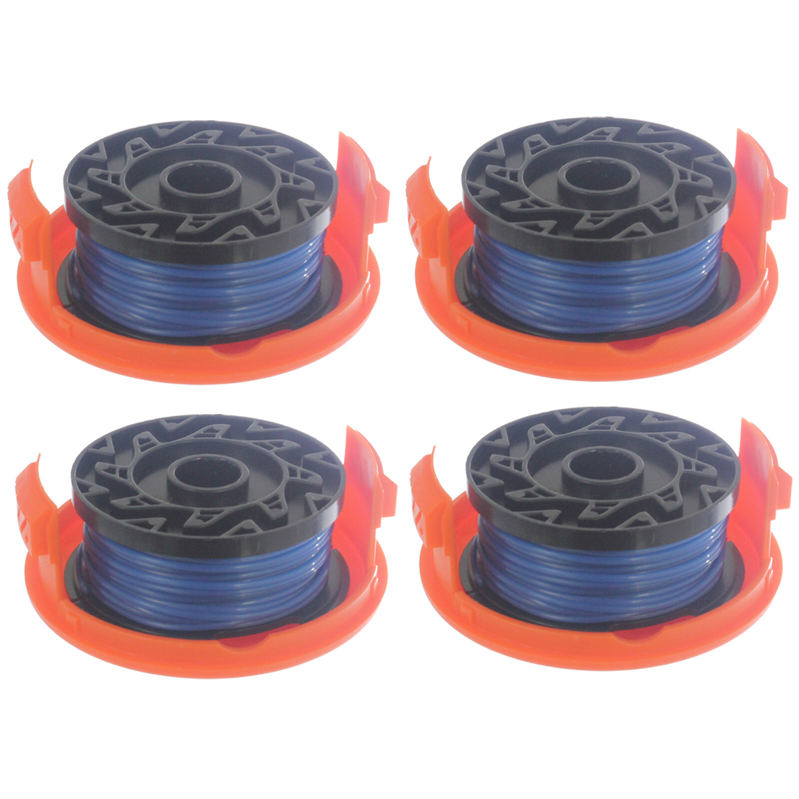 Strimmer Line & Cover x 4 for BLACK & DECKER BESTA525 BESTA528 BESTA530 BESTE630