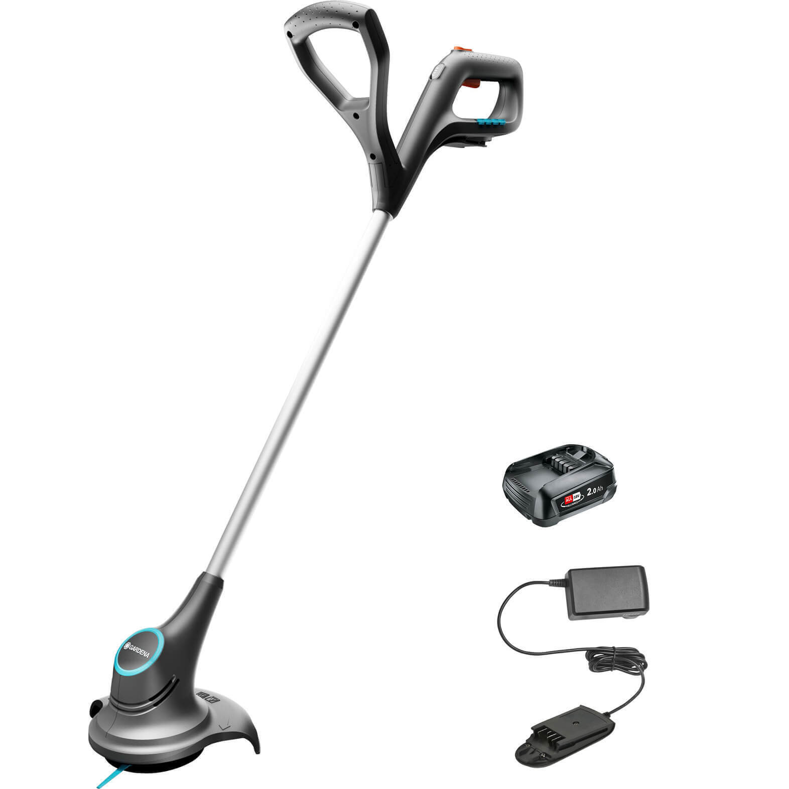 Gardena SMALLCUT 23 P4A 18v Cordless Grass Trimmer 230mm 1 x 2ah Li-ion