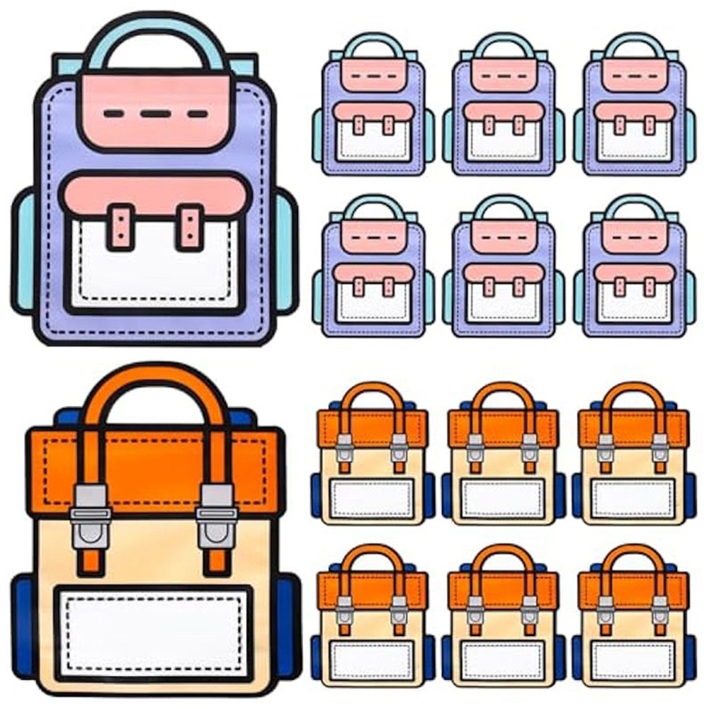 50Pack Backpack Candy Treat Bags Goodie Bag,Resealable Bags Backpack Gift3261