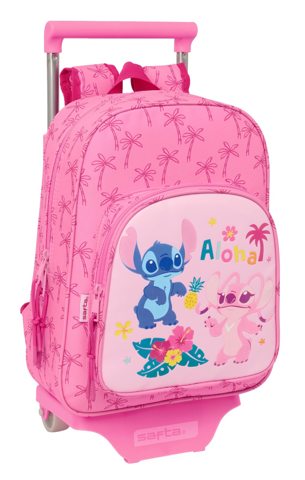 Safta STITCH CHILL - Children's Backpack with Trolley 705, Ideal for Children of