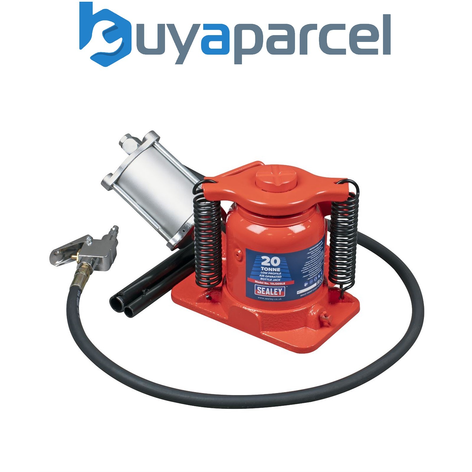 Sealey YAJ20SLE Low Profile Air Operated Hydraulic Bottle Jack 20 Tonne