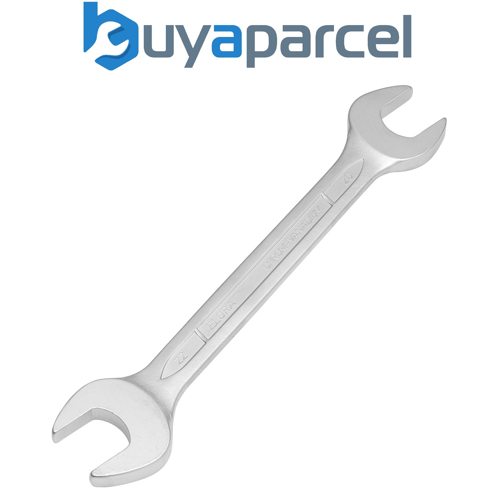 Draper 01995 Elora Long Metric Double Open End Spanner, 20 x 22mm