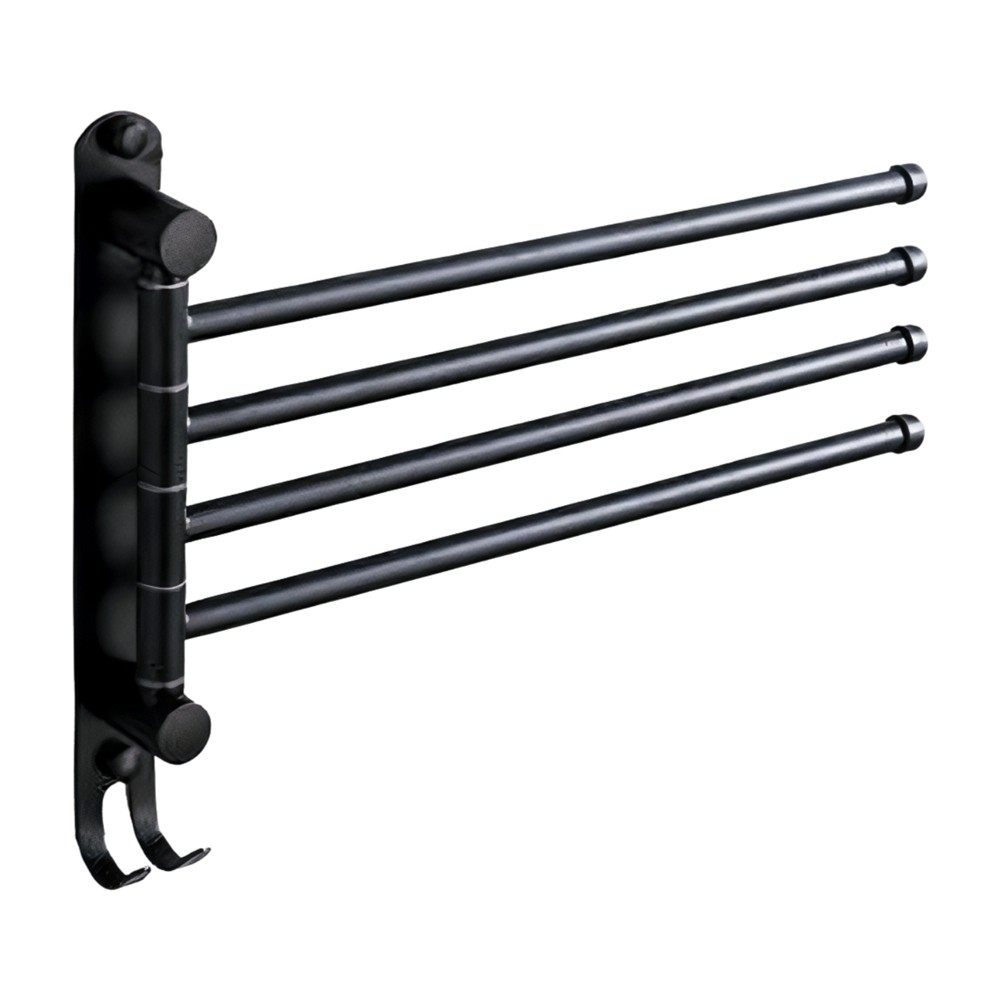 Bath Towel Rack Swivel Towel Rack Bathroom Swing Arm Towel Bar Wall Mounted5520