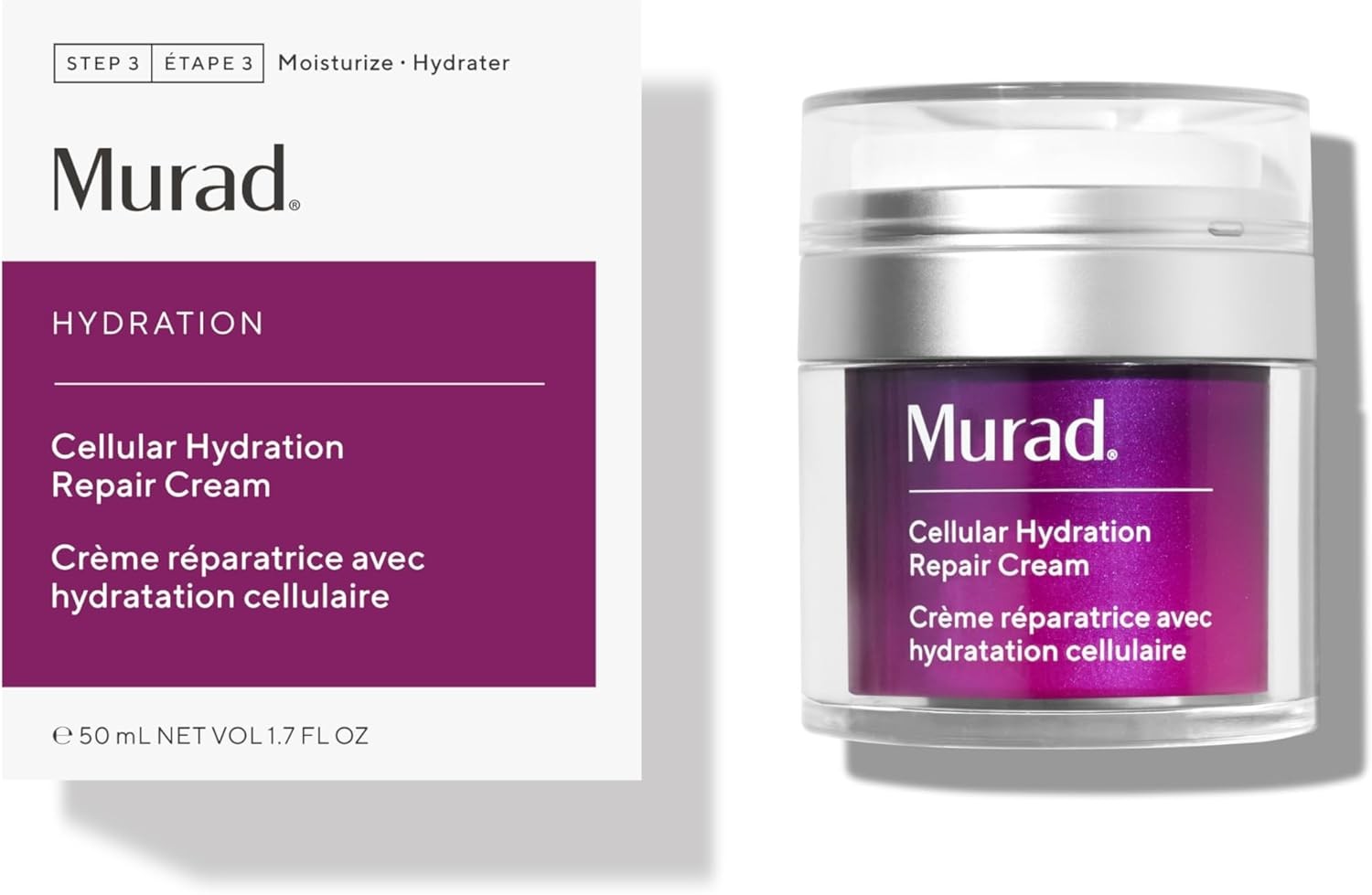 Murad Cellular Hydration Barrier Repair Cream - Nourishing Face Moisturiser Rep