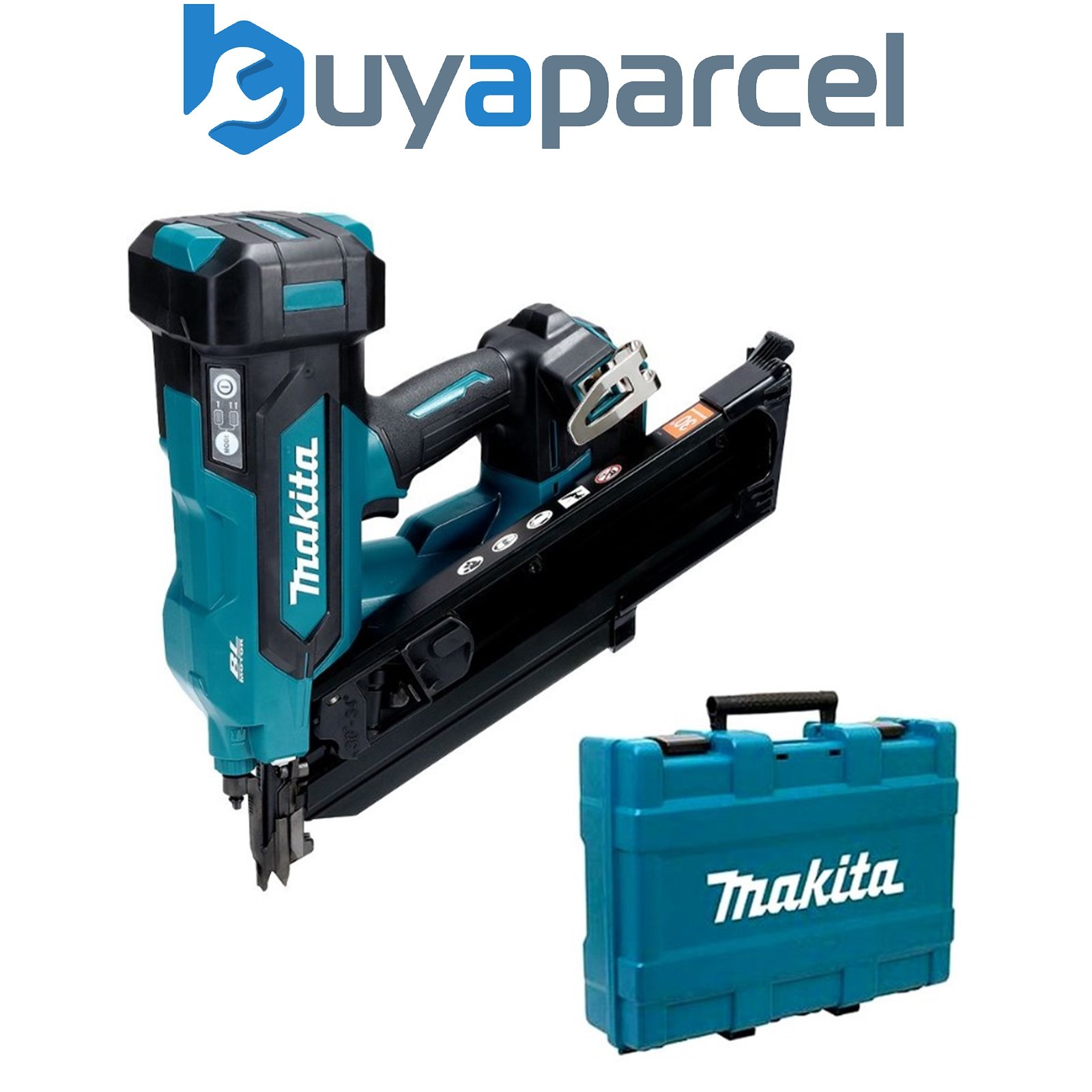 Makita DBN900ZK 18v LXT Brushless 90mm Gasless Framing Nailer 1st Fix + Case