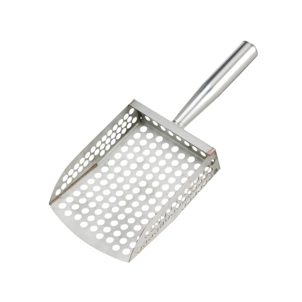 3X(Sand Scoop for Metal Detecting Digging Sieve Sand Sifter Shovel6566