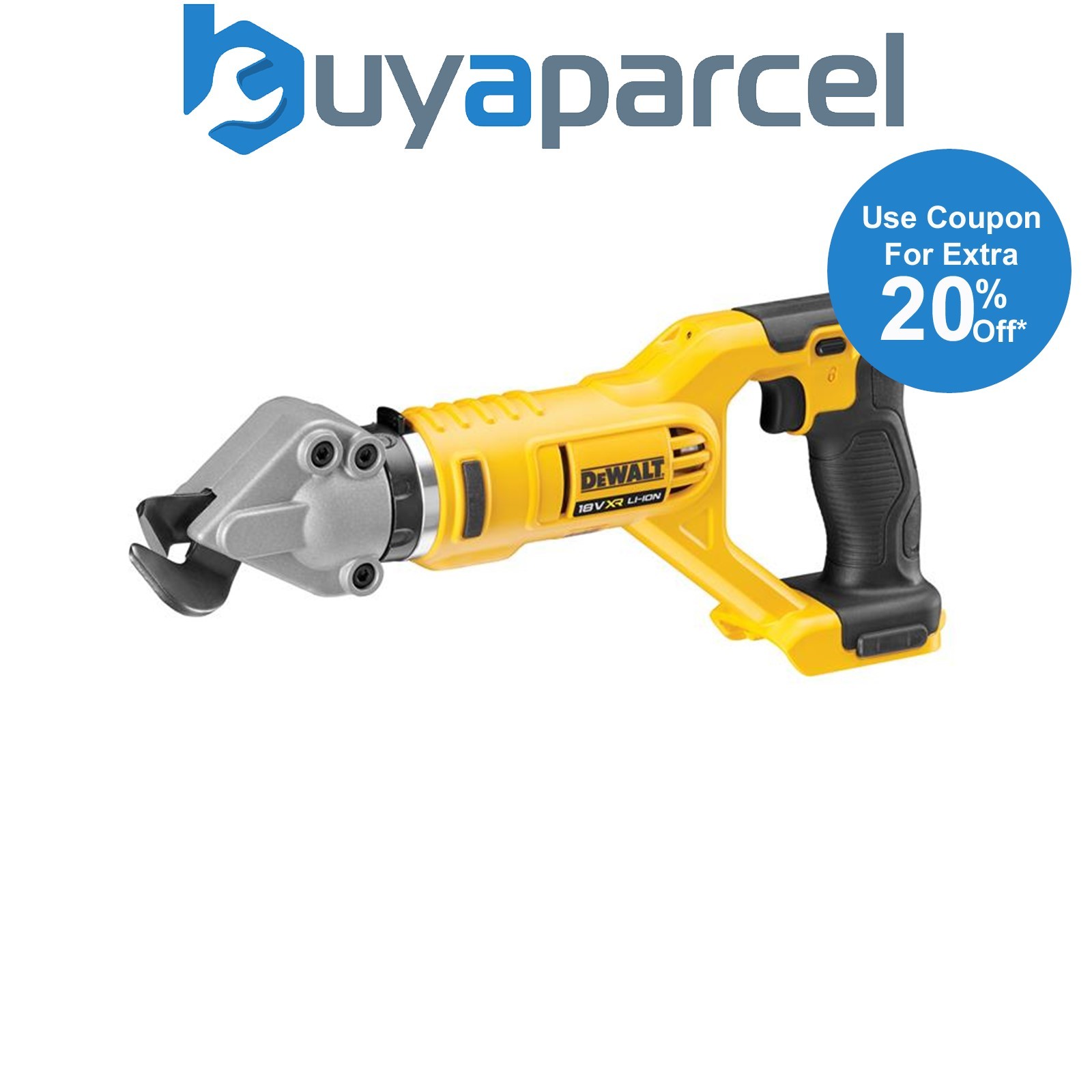 Dewalt DCS496N-XJ XR Brushless Swivel Head Off-Set Shears 18V Bare DEWDCS496N