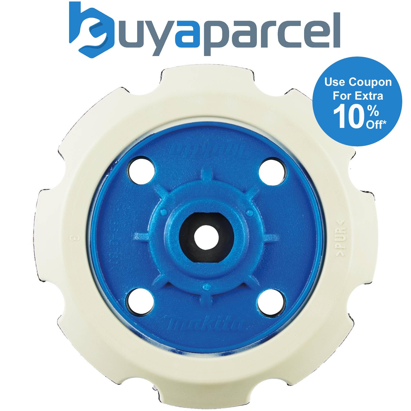 Makita 197922-4 Backing Pad 125mm 5" For DPO600 PO6000C PO5000C Rotor Polisher