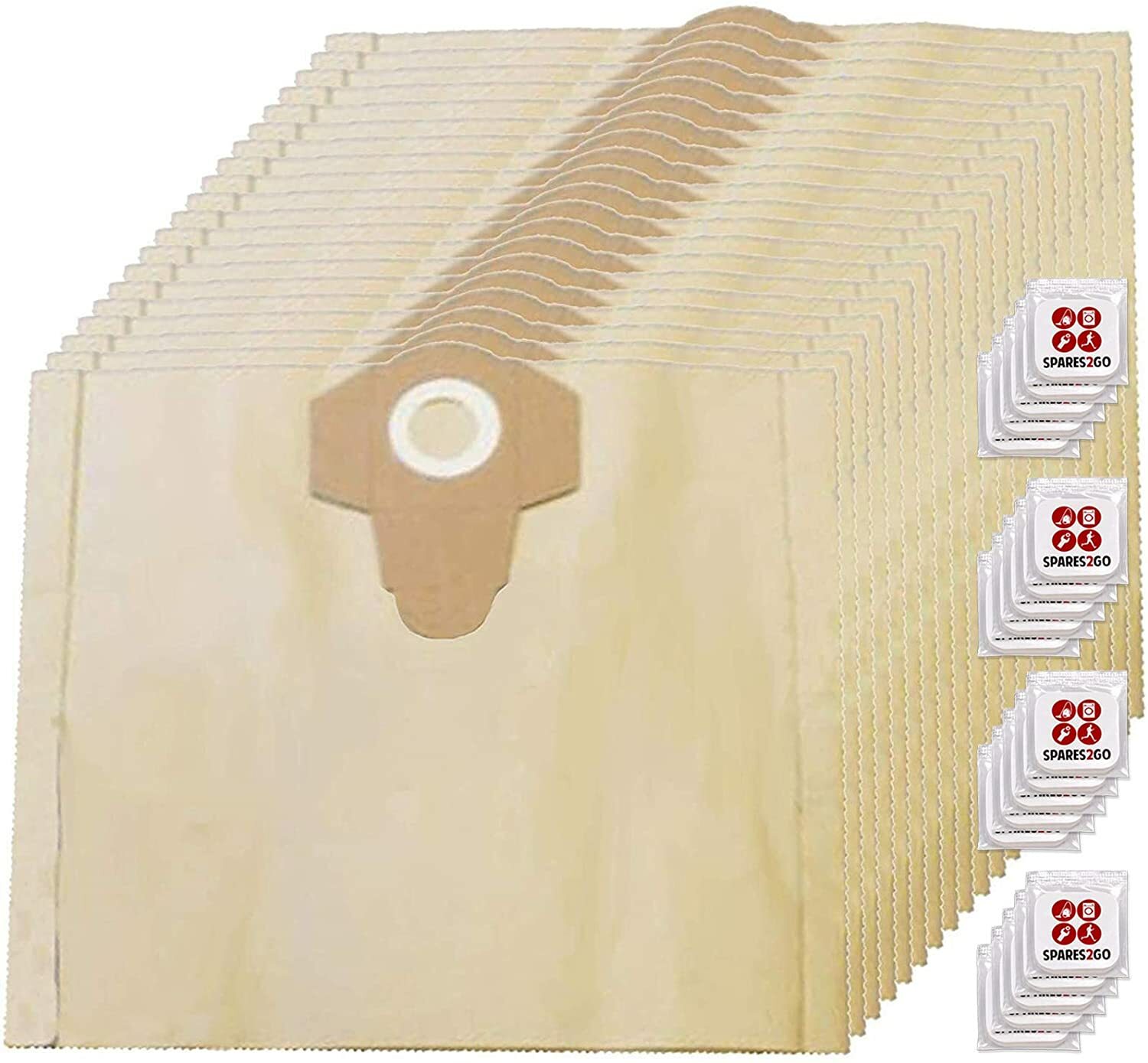 Vacuum Bags for CLARKE VAC KING CVAC25SS CVAC30P Hoover WDV30L 30L x 20 + Fresh