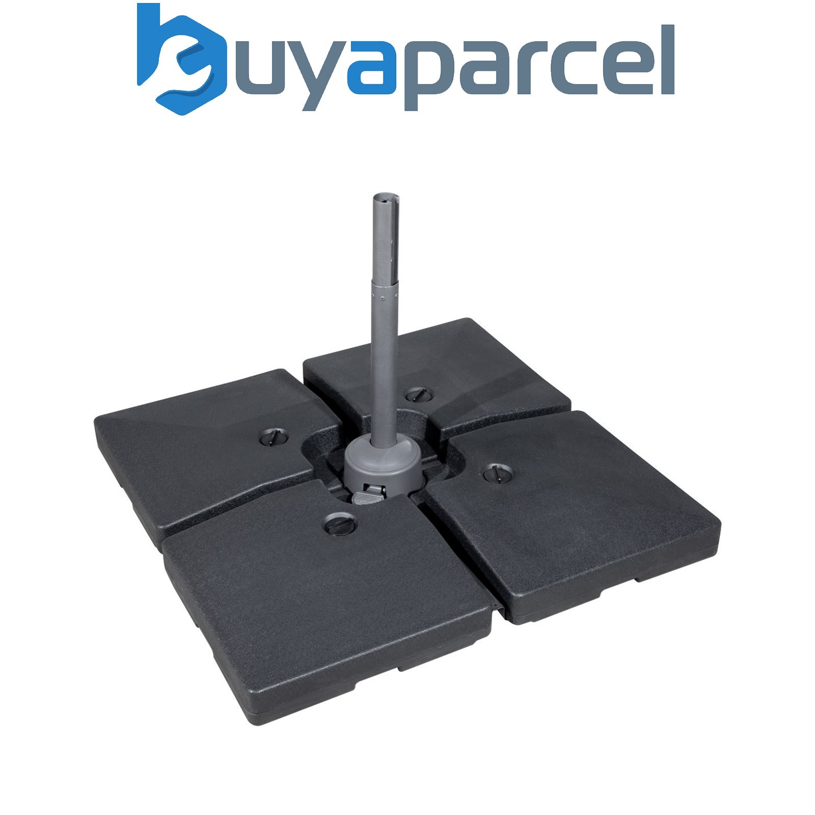 Sealey DG269 Dellonda Fillable Parasol Base, Water/Sand Fill 92L 4pc