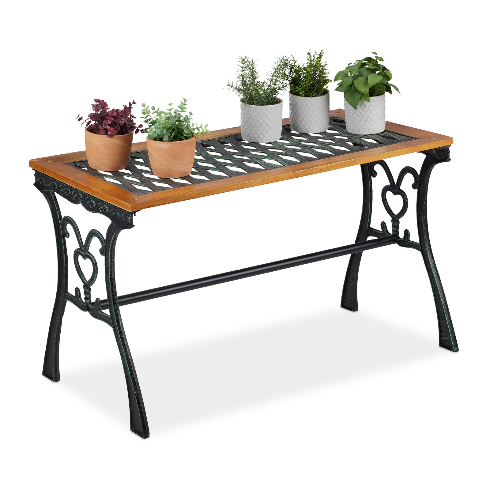 Garden table Lightweight Garden Dining Table Outdoor Patio Table Easy Assembly