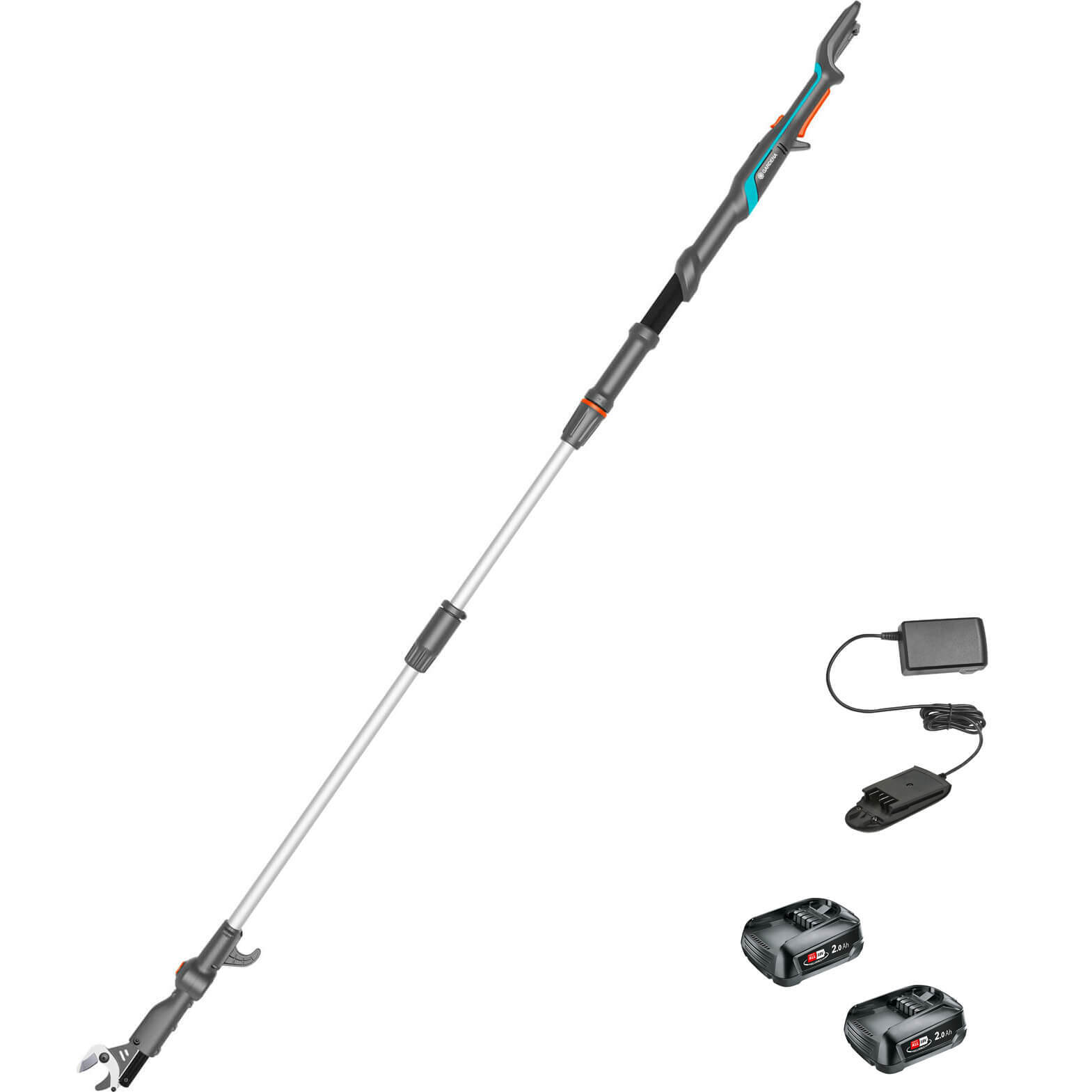 Gardena HIGHCUT 250 P4A 18v Cordless Telescopic Tree Pruner 2 x 2ah Li-ion