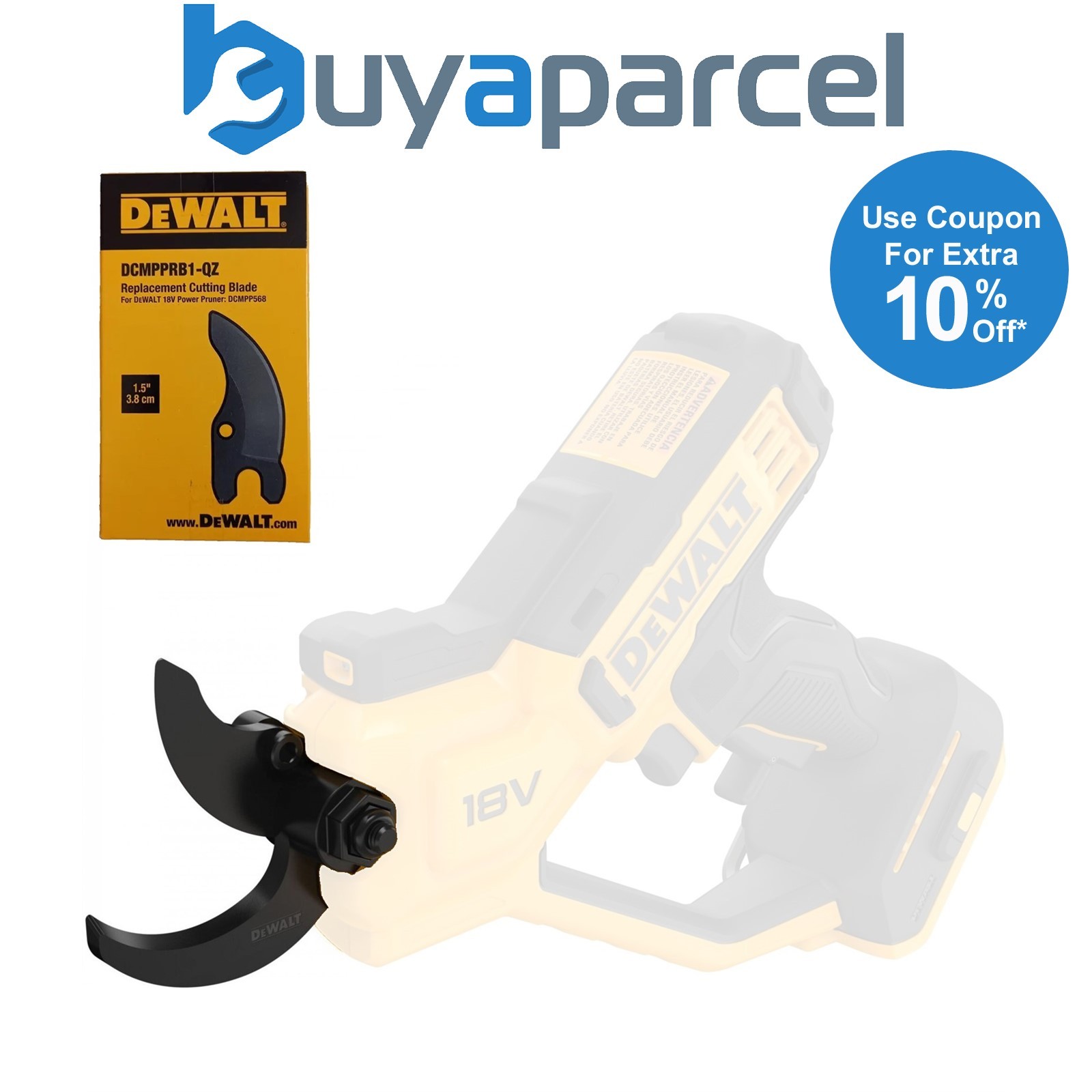 Dewalt DCMPPRB1-QZ Replacement Blade for 18v DCMPP568N Pruner Garden Tree Cutter