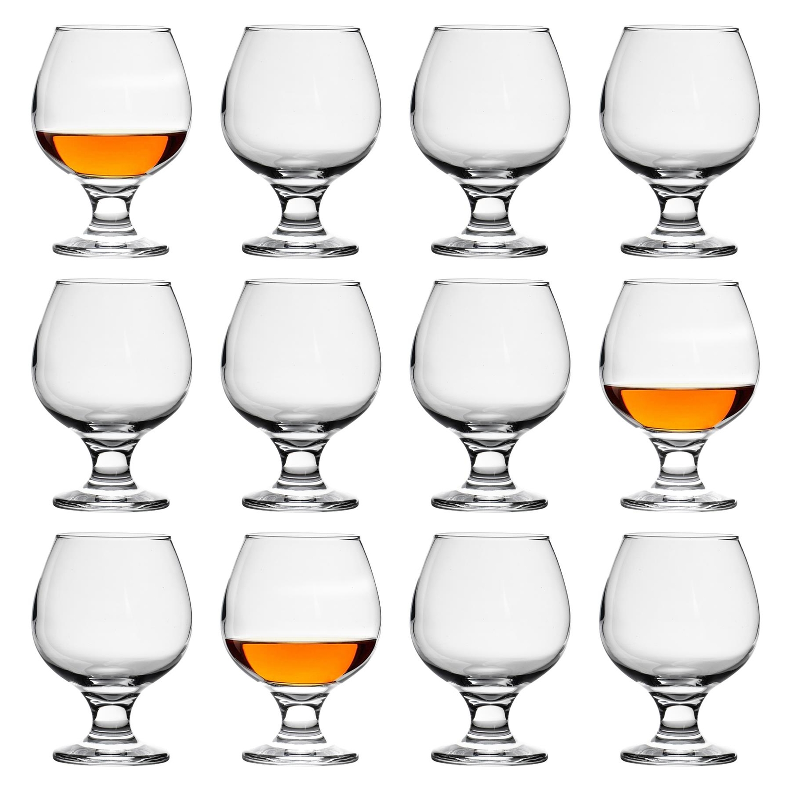 12x LAV Misket Brandy Snifter Glasses Large Cognac Wine Port Gift Box Set 390ml