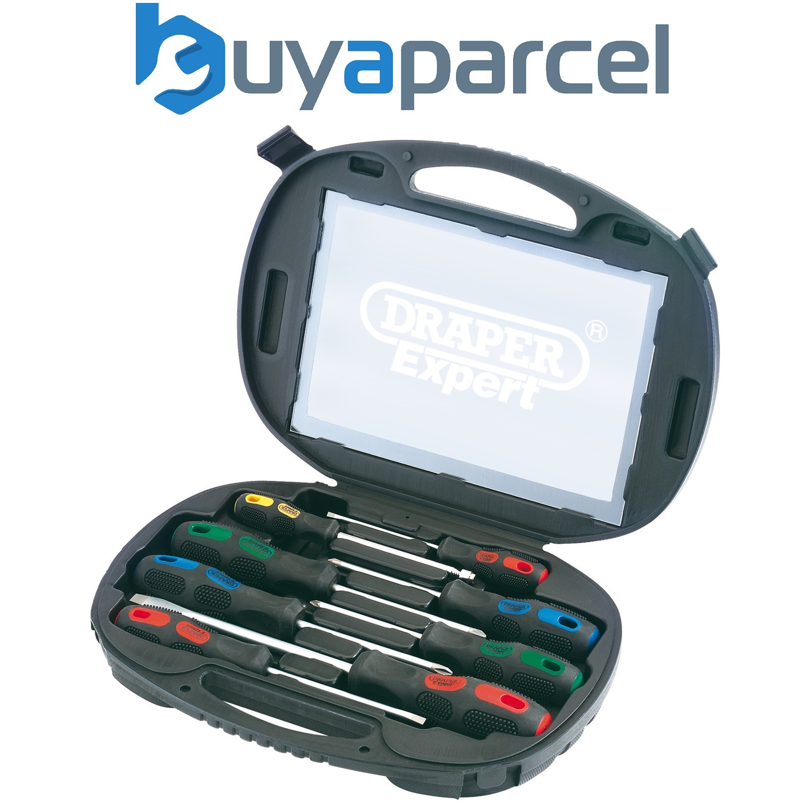 Draper 40002 Draper Expert Screwdriver Set in Case (8 Piece)