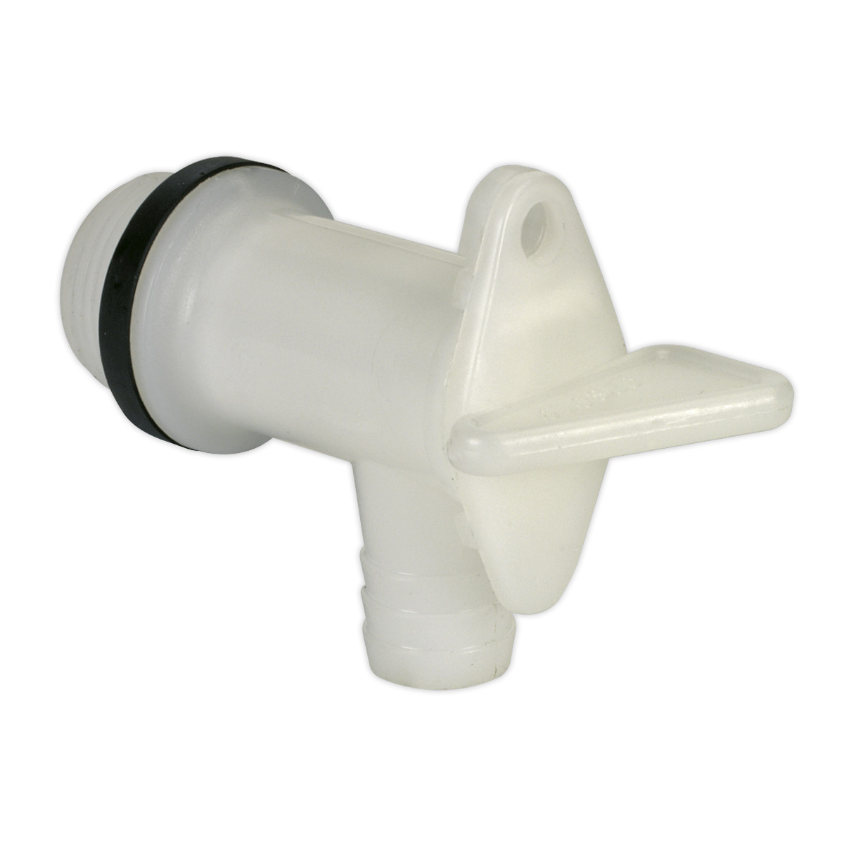 Sealey Water Butt Drum Tap 3/4" BSP Lockable Polythene Neoprene Washer TP12