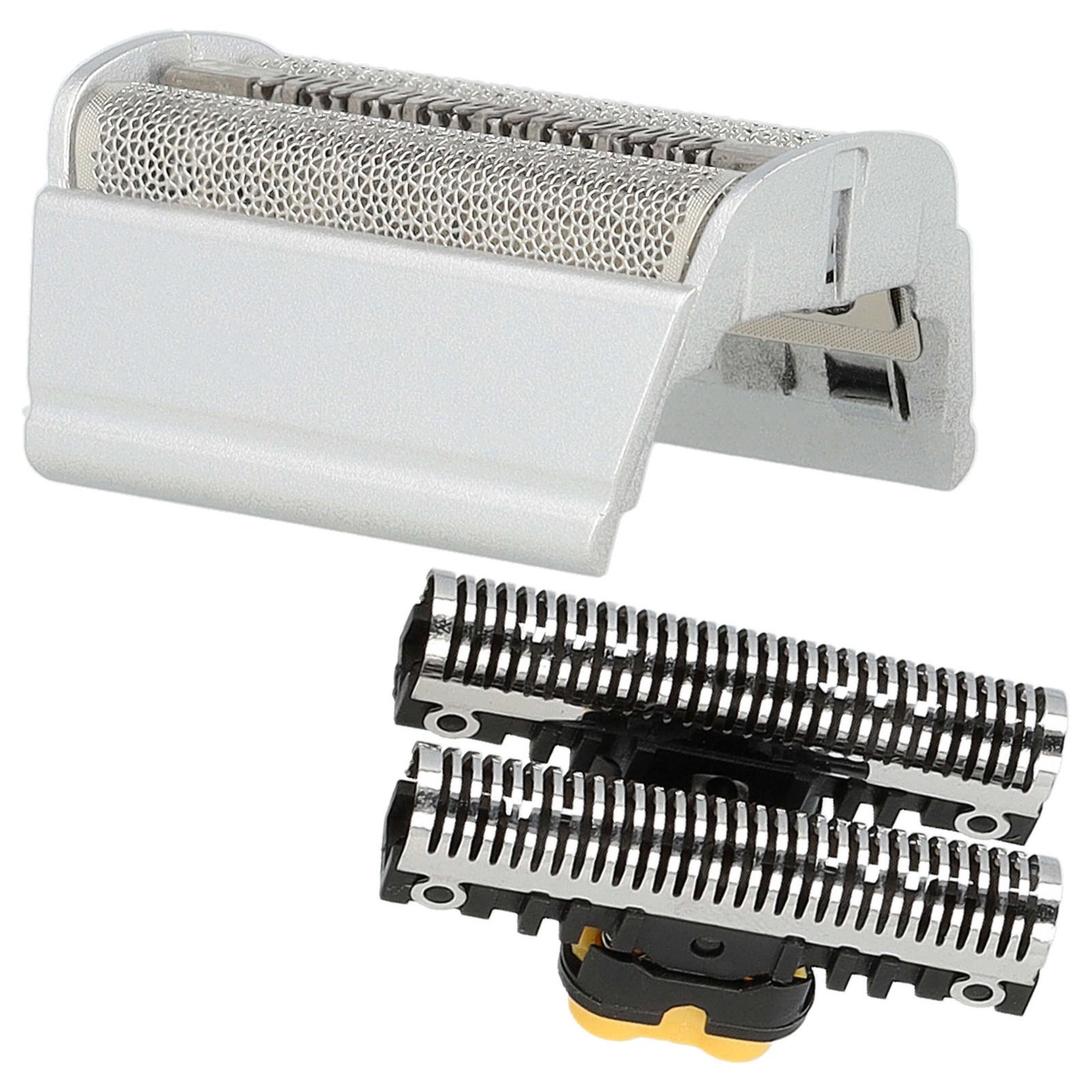 2x Dual Shaving Foil + Frame Cutter Block for Braun Contour 5735 370 380 390cc