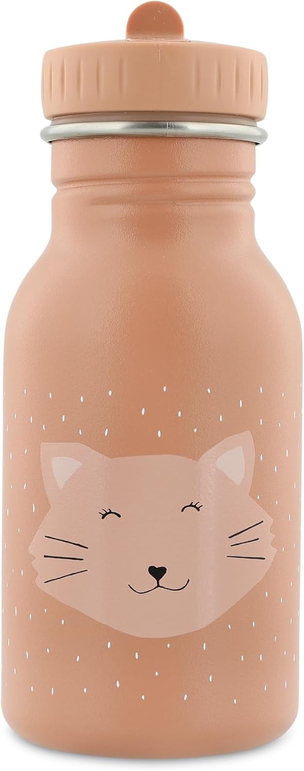 Trixie Drinking Bottle - Mrs. Rabbit - 350ml Stainless Steel Water Bottle for K