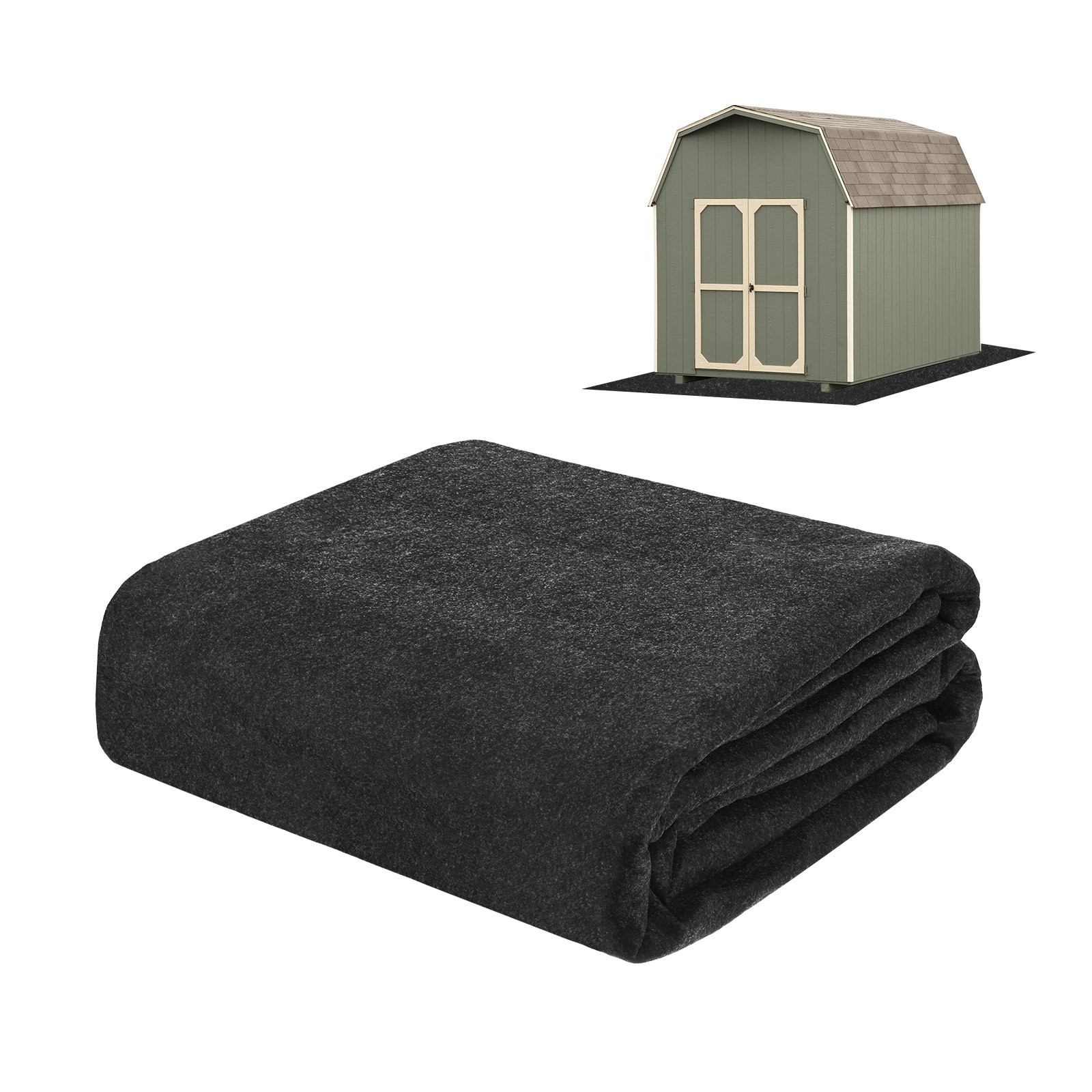 Outdoor Storage Shed Mat, 1828x914mm Non Slip Waterproof Carport Protect Pad