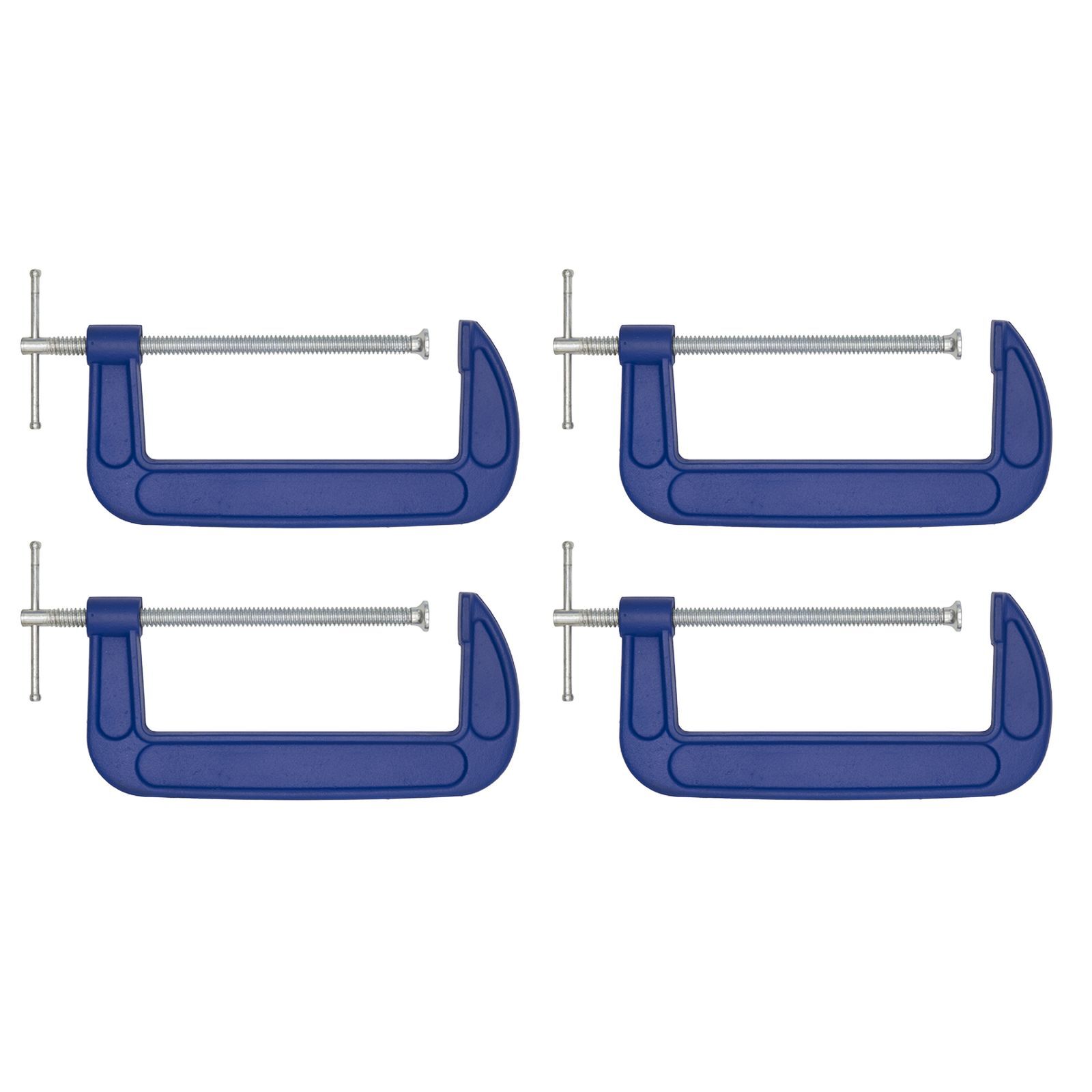 Sealey G-Clamp 200mm - Pack of 4 - AK60084