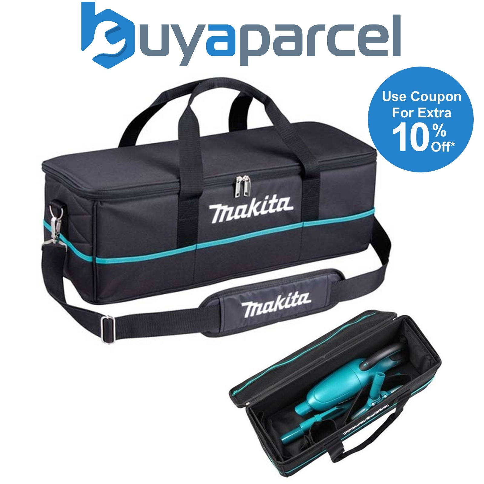 Makita 199901-8 Tool Bag For Stick Vacuums For DCL180 DCL181 DCL182 CL001G