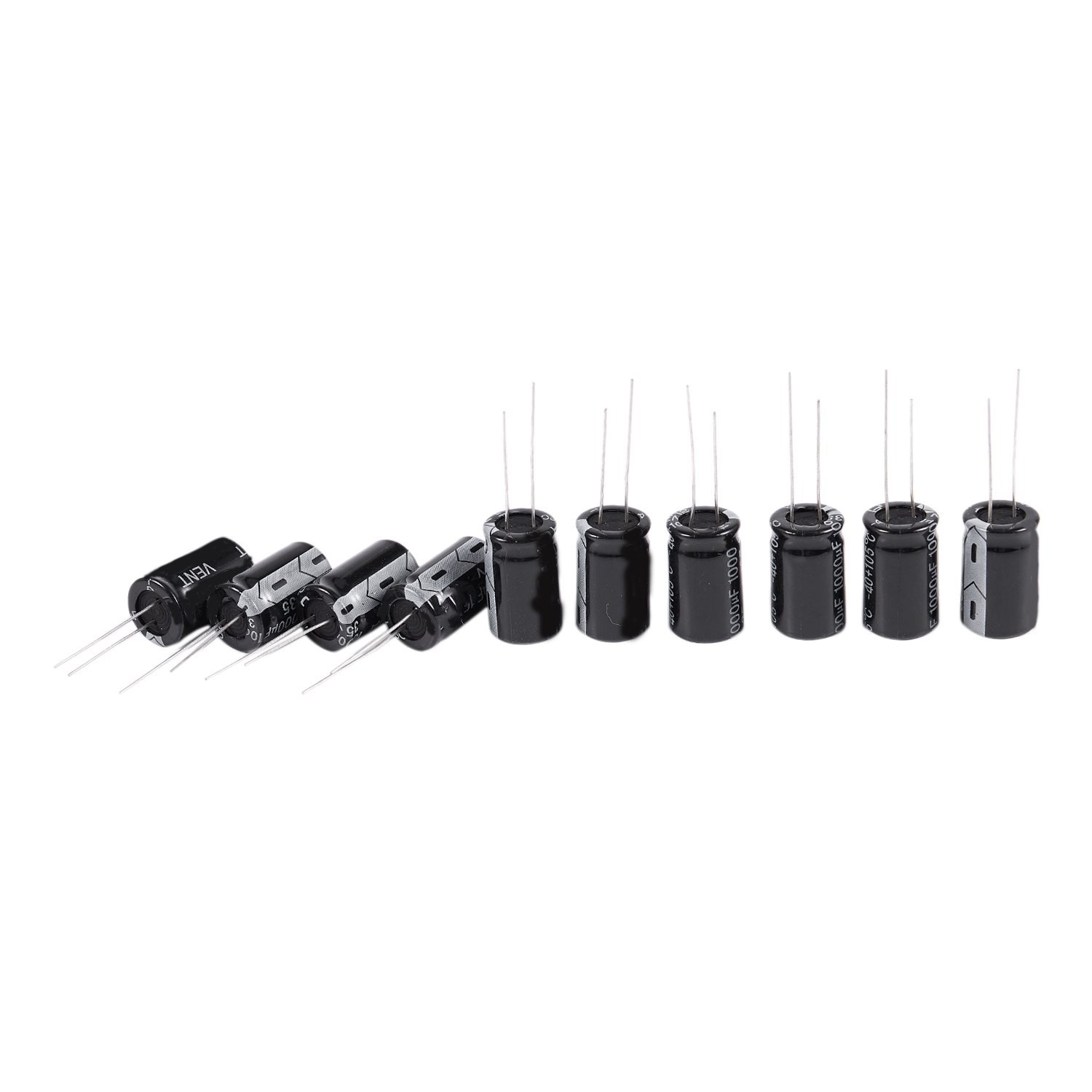 10X(10 Pcs 35V 1000uF 105C Radial Lead Electrolytic Capacitor 13mm x 20mm I5N6)