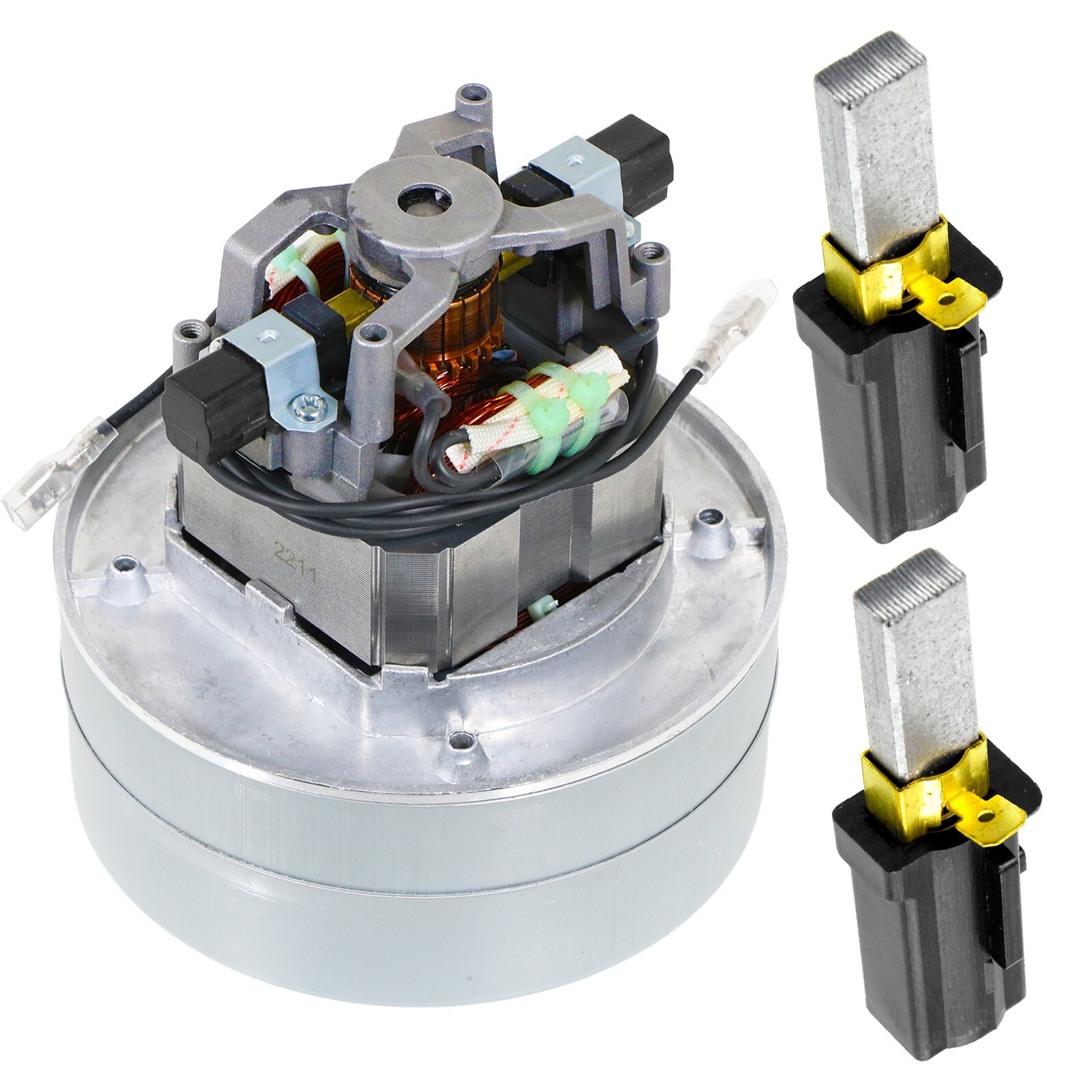 Motor for NUMATIC HENRY TCO DL2 1104T Vacuum 205403 240V + 2 x Carbon Brushes