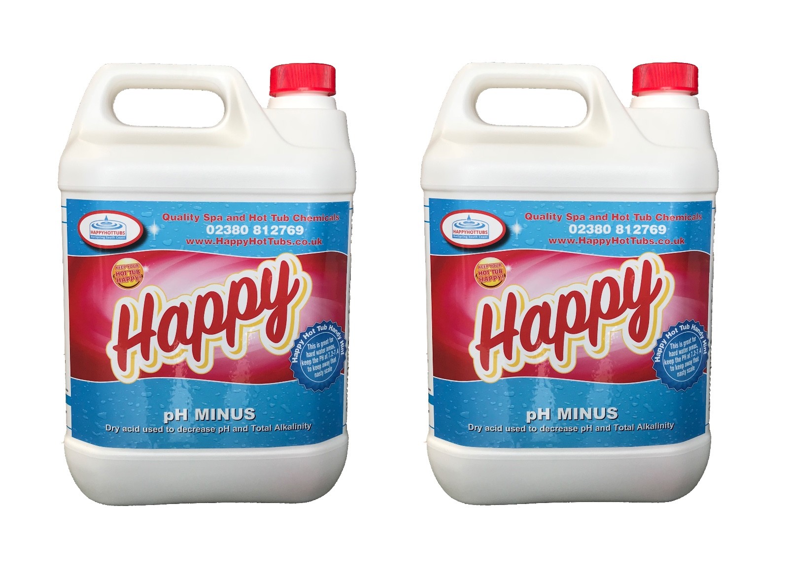 14KG Happy Hot Tubs PH Minus Swimming Pool Dry Acid Reducer PH - Tub Spas Down