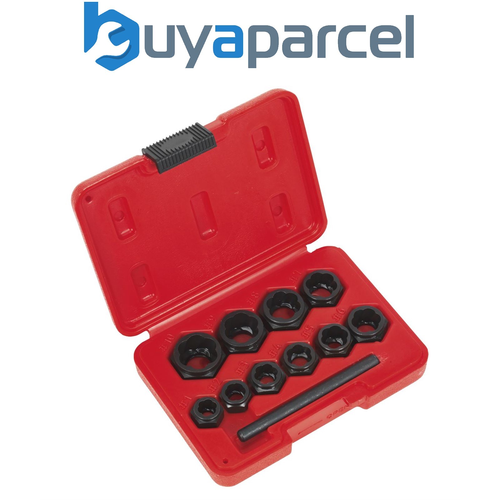 Sealey AK8183 Spanner Type Bolt Extractor Set 11pc