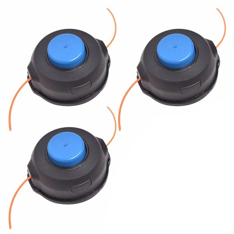 3 Pcs T25 Trimmer Automatic Head for Lawn Mower M5V99833