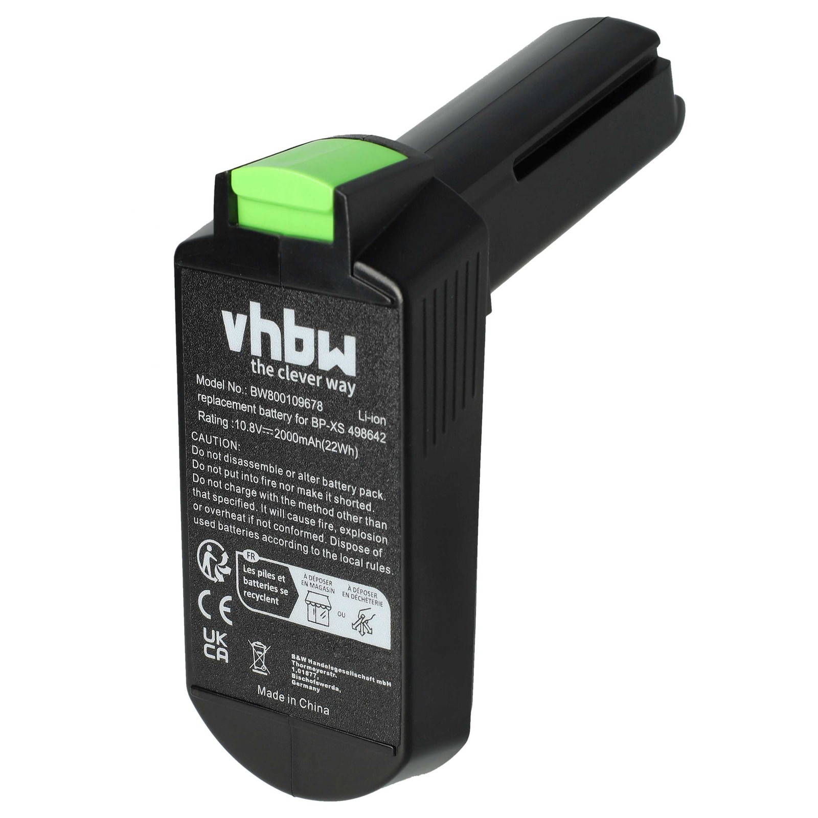 Battery for Festool TXS Li TXS 2.6 Li Set TXS 2.6 Li Plus CXS Li 2Ah 10.8V