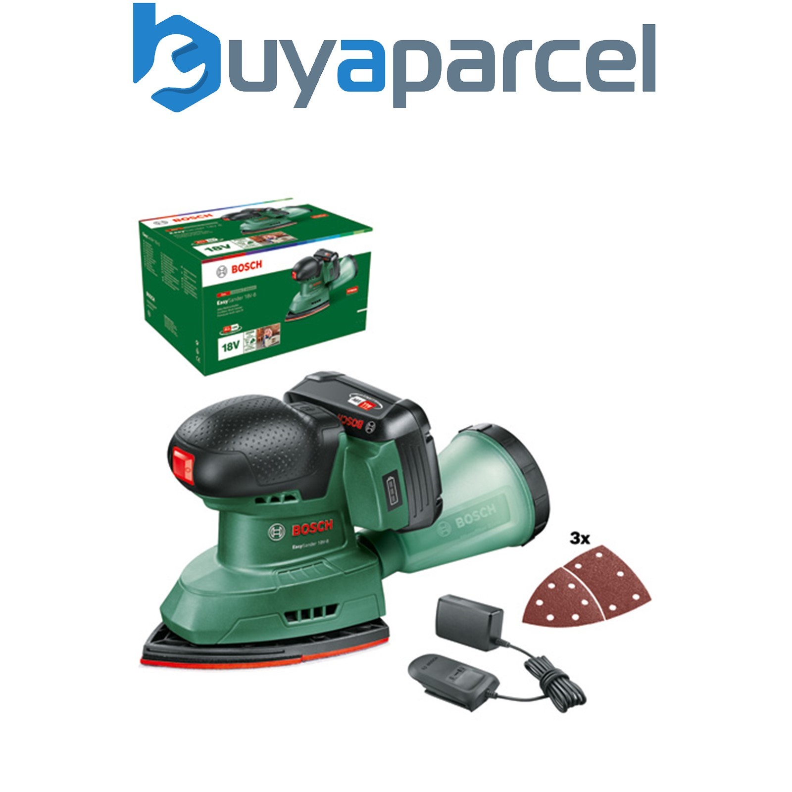 Bosch Cordless Multi-Sander EasySander 18V-8 Carton box 06033E3070
