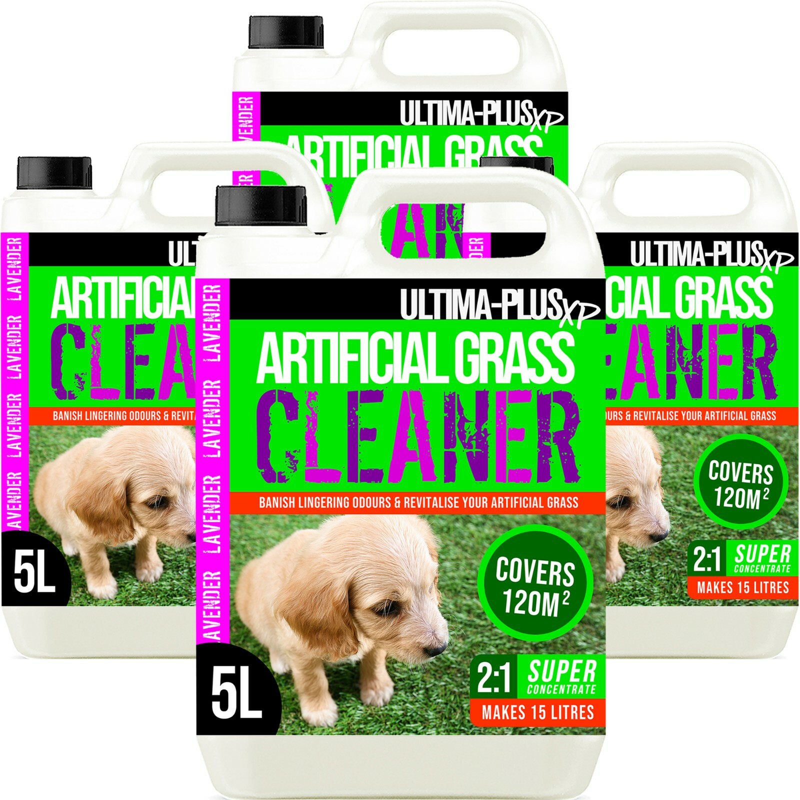 Ultima Artificial Grass Disinfectant Cleaner Astro Turf Lavender Deodoriser 20L
