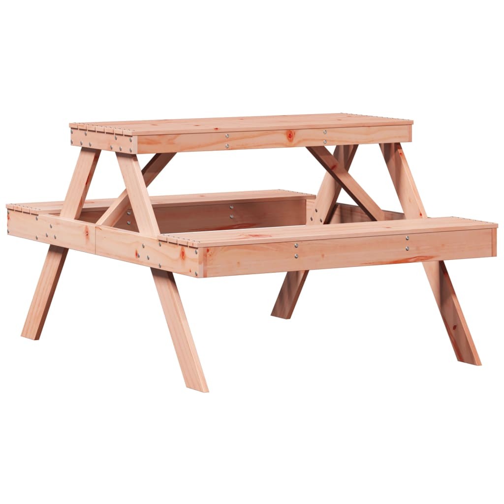 Picnic Table Outdoor Dining Patio Garden Solid Wood Douglas vidaXL