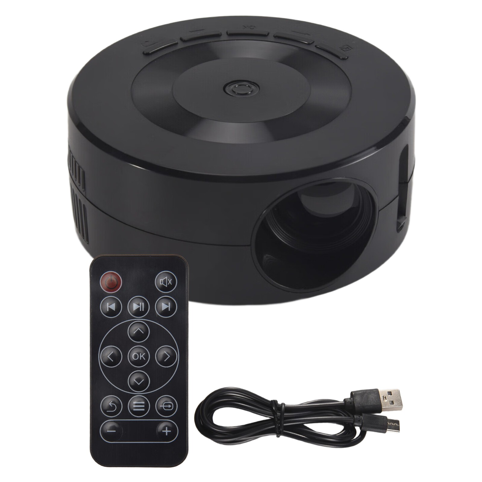 YT200 Convenient Projector LED Mobile Video Projector Home Theater Media9604