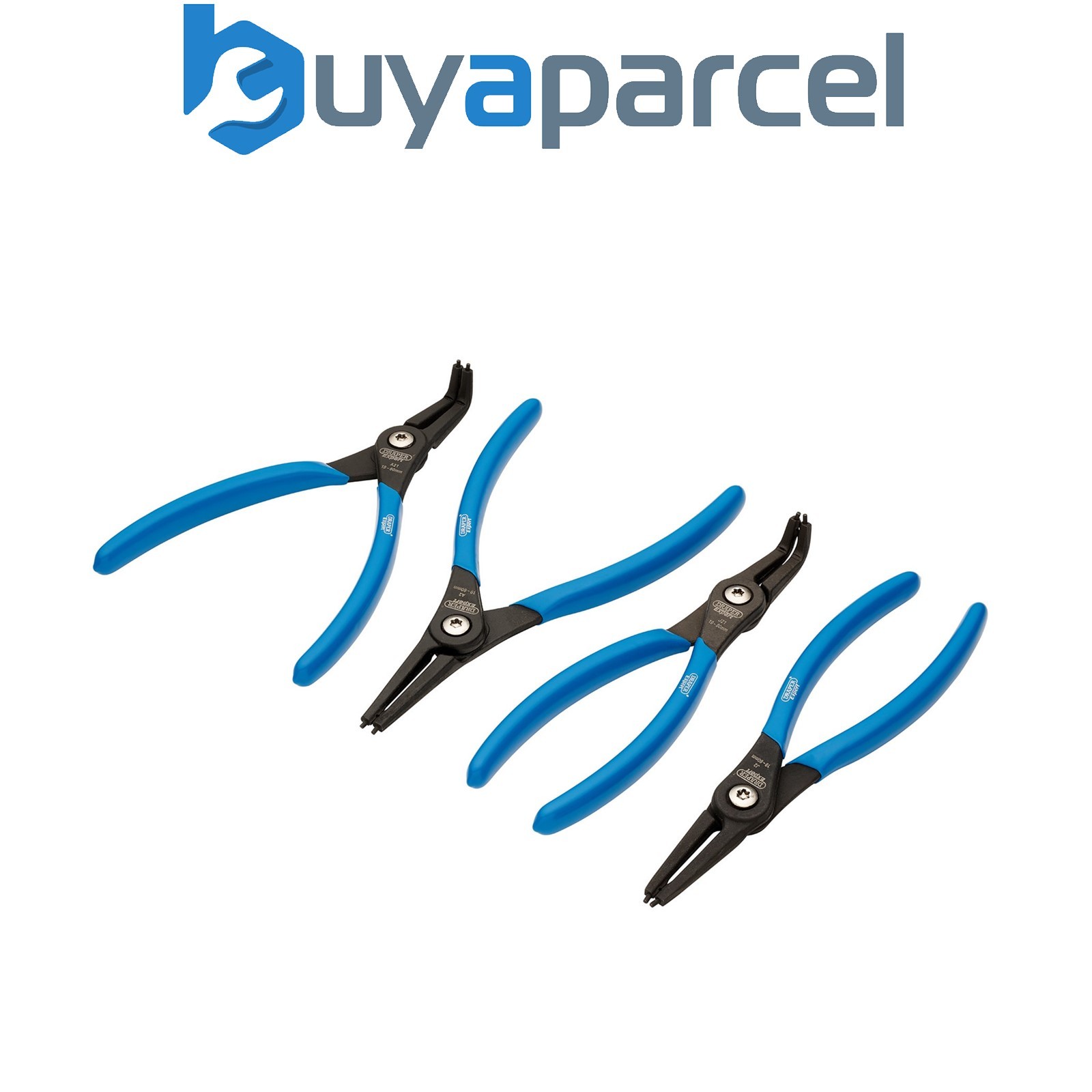 Draper 09063 Draper Expert Internal and External Circlip Pliers Set (4 Piece)