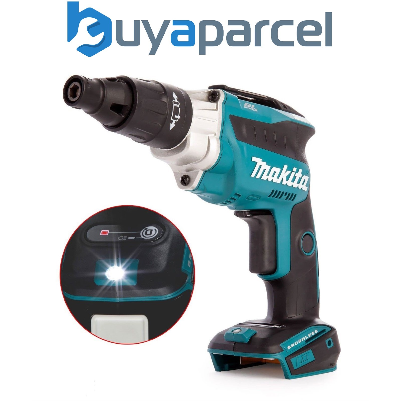 Makita DFS251Z TEK 18v Brushless High Speed Lithium Screwdriver 1/4" Hex - Bare